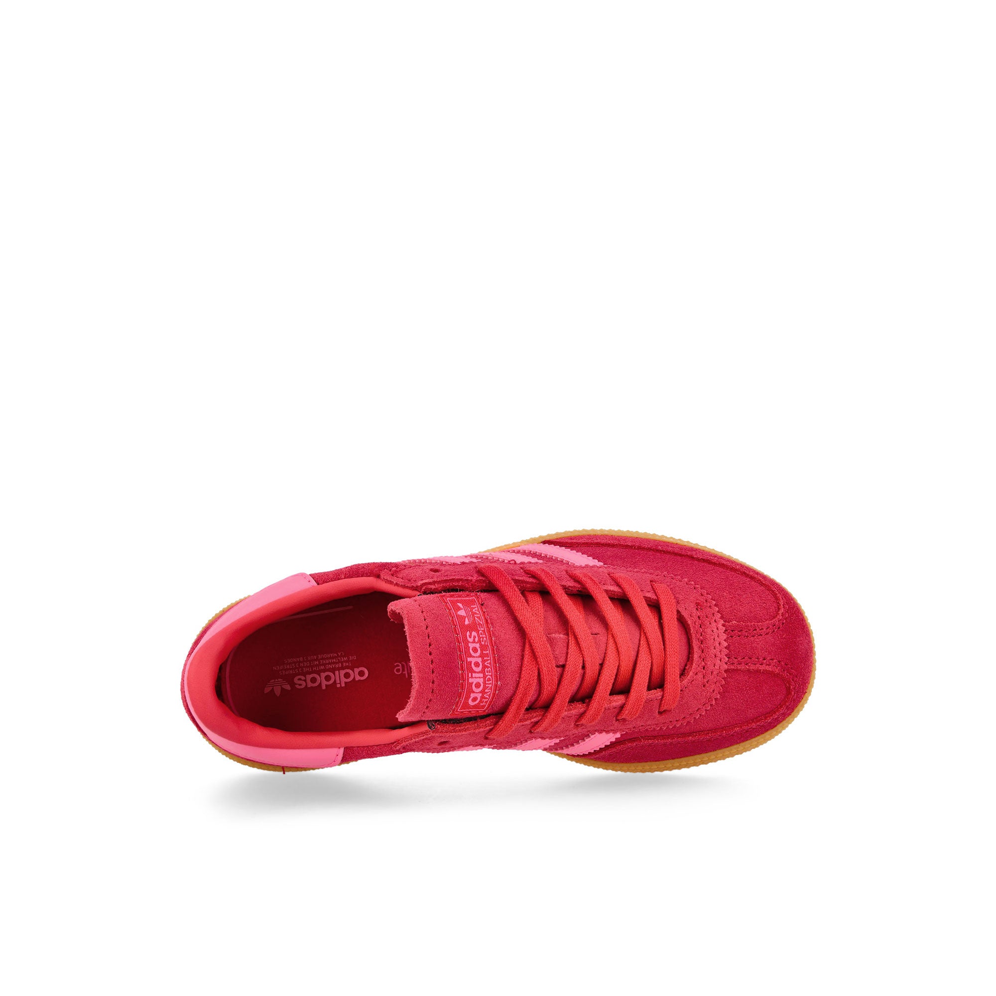 adidas Handball Spezial C Ruby Red / Lucid Pink / Gum 2 Low Top Sneakers Detailfoto | Overkill