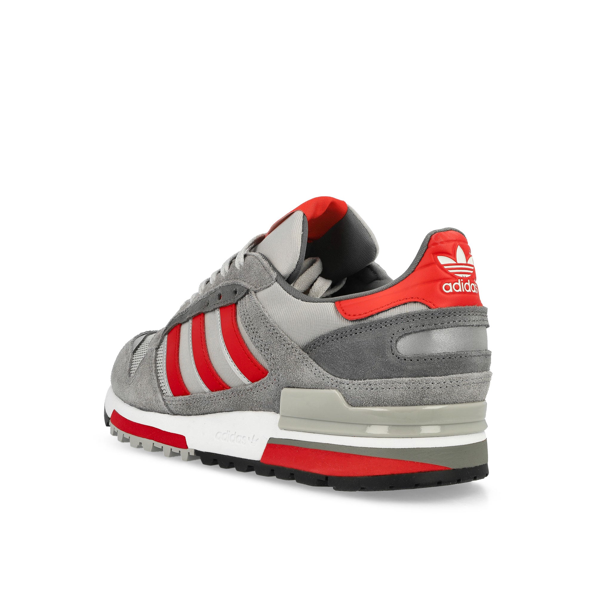 adidas ZX 600 Grey Three / Better Scarlet / Grey Two Low Top Sneakers Material | Overkill