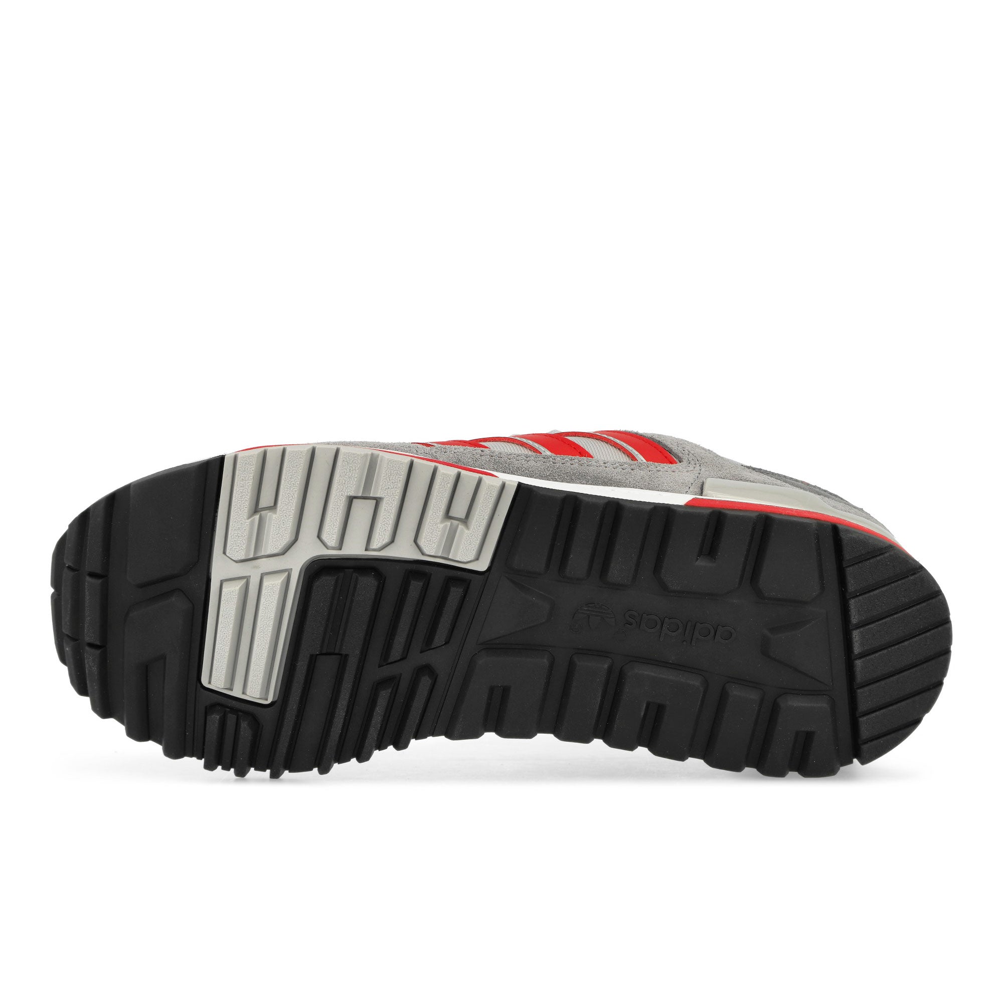 adidas ZX 600 Grey Three / Better Scarlet / Grey Two Low Top Sneakers Detail View 1 | Overkill