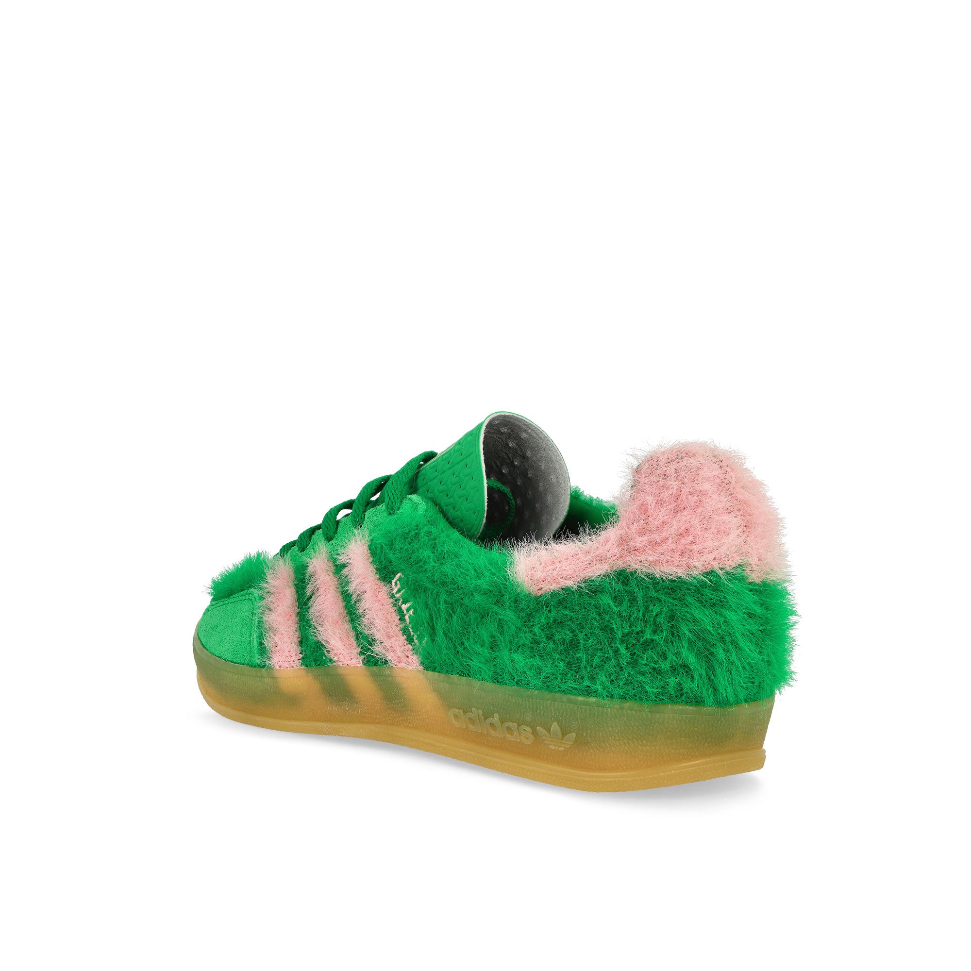 adidas Gazelle Indoor W Green / Glow Pink / Gum 3 Low Top Sneakers JP8342 Material | Overkill