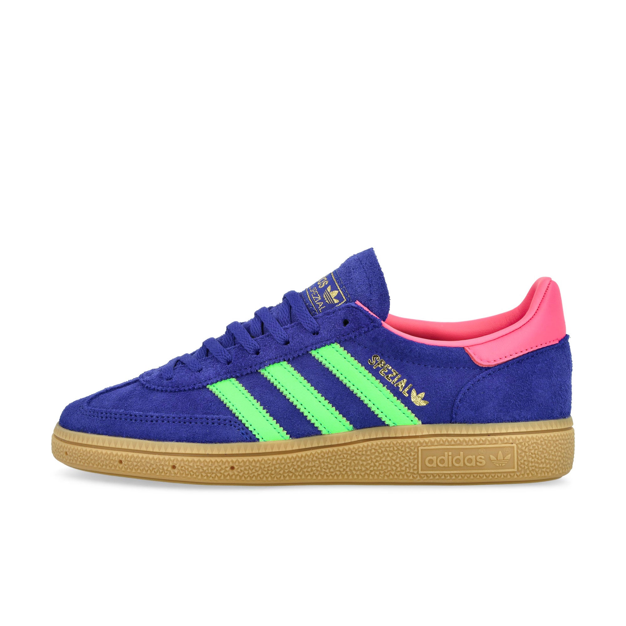 adidas Handball Spezial W Lucid Blue / Lime Burst / Lucid Pink Low Top Sneakers JP8721 | Overkill