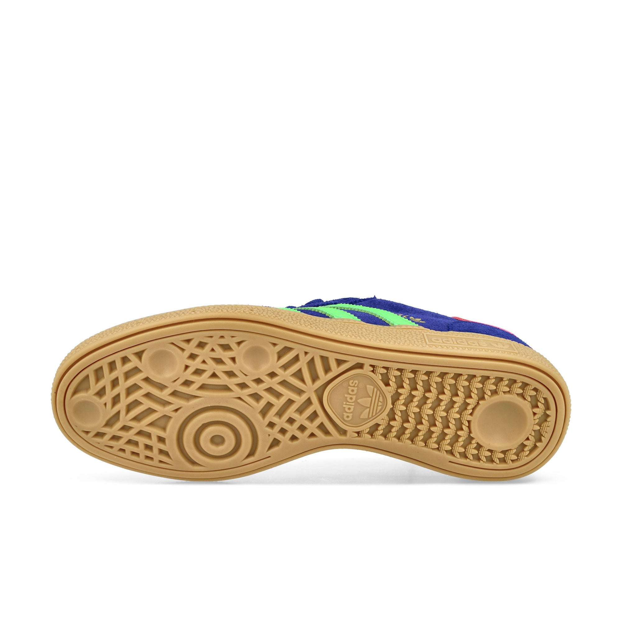 adidas Handball Spezial W Lucid Blue / Lime Burst / Lucid Pink Low Top Sneakers JP8721 Detail View 1 | Overkill