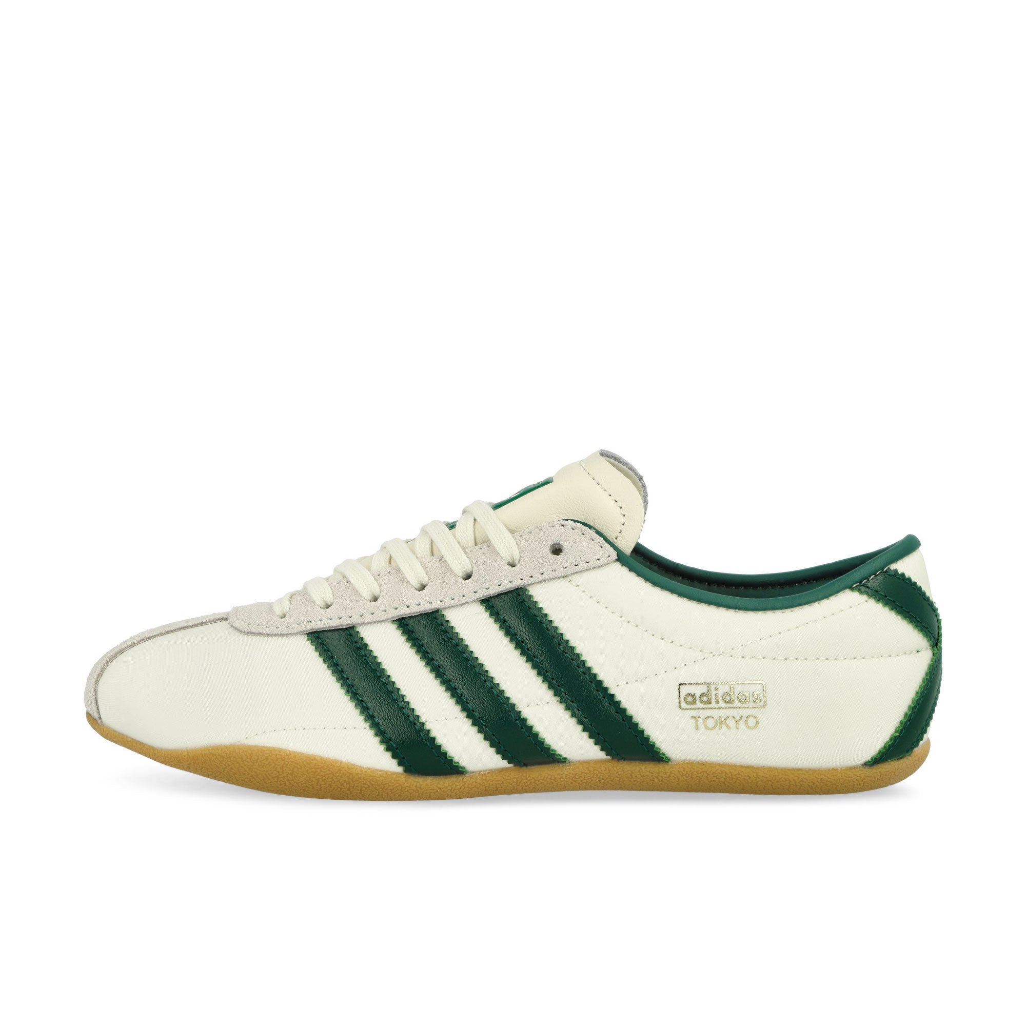 adidas Tokyo W Off White / Collegiate Green / Gold Metallic Low Top Sneakers JP9705 | Overkill