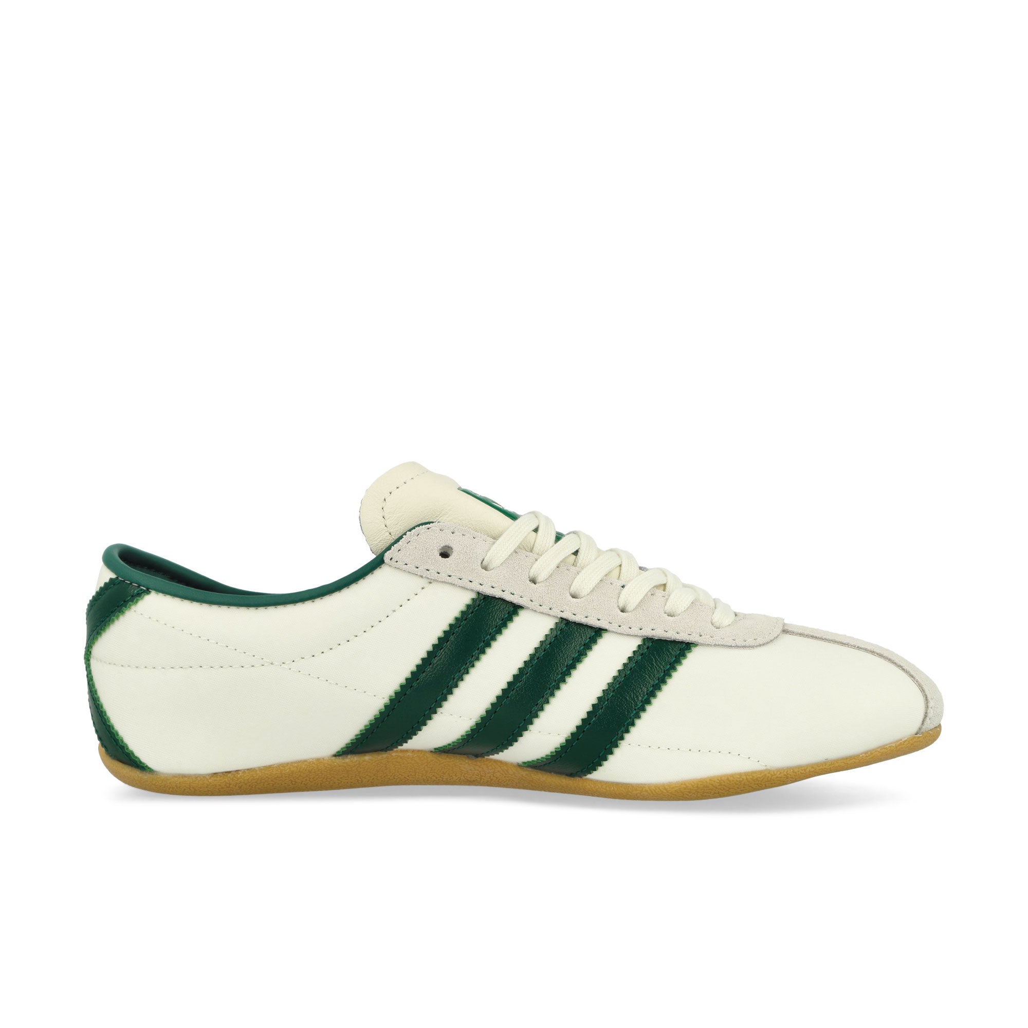 adidas Tokyo W Off White / Collegiate Green / Gold Metallic Low Top Sneakers Silhouette | Overkill