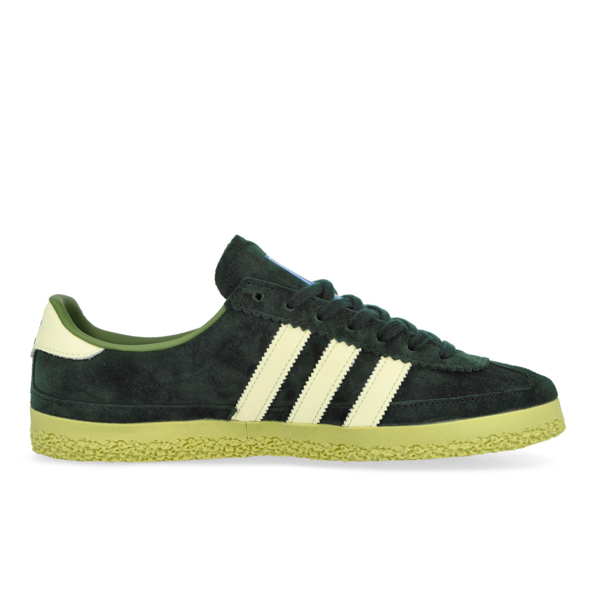 adidas Roelee SPZL Wild Pine / Halo Gold / Cream White Low Top Sneakers Silhouette | Overkill
