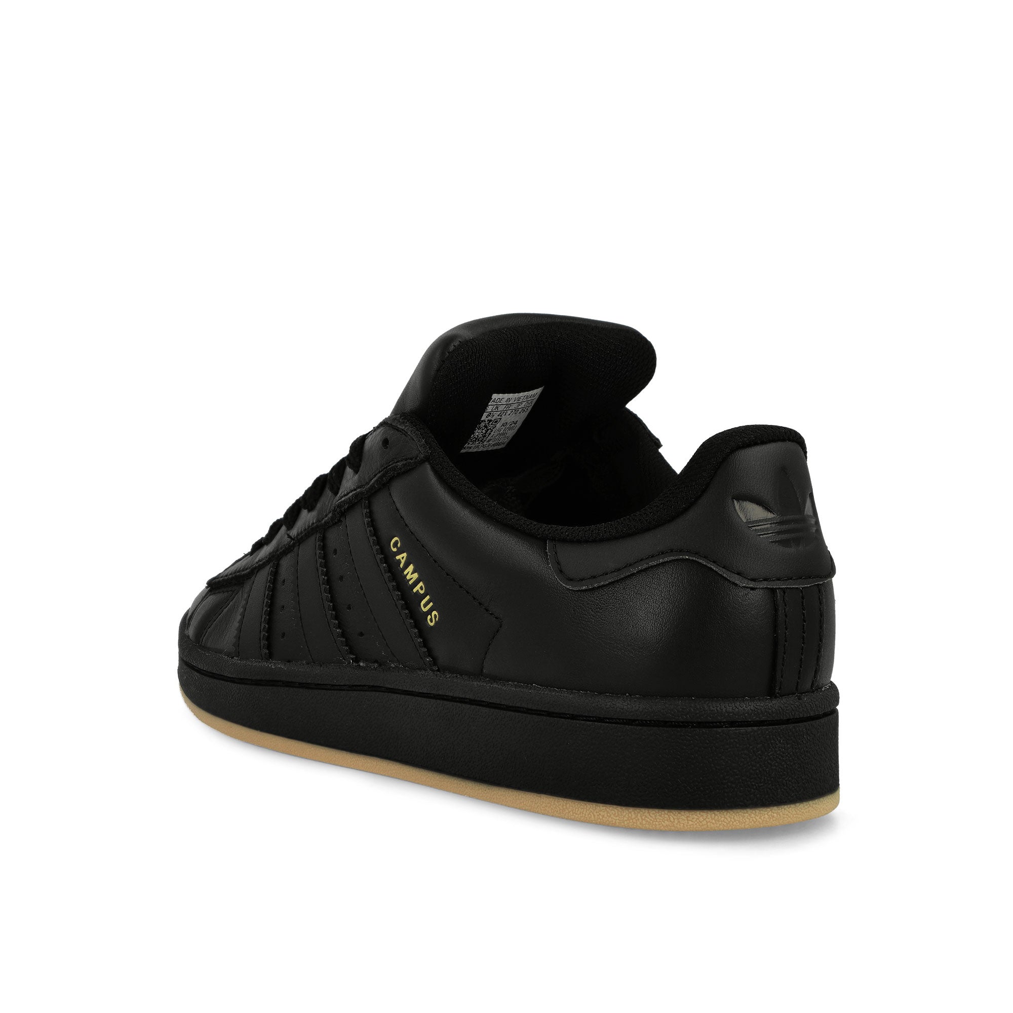 adidas Campus 00s Core Black / Core Black / Core Black Low Top Sneakers Material | Overkill