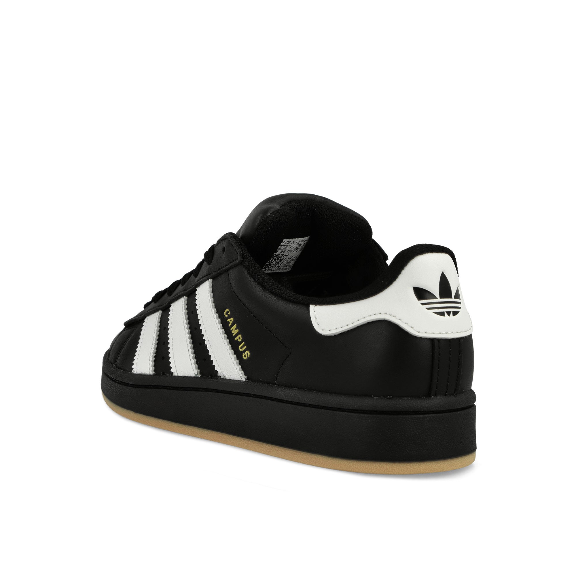 adidas Campus 00s Core Black / Footwear White / Footwear White Low Top Sneakers Material | Overkill