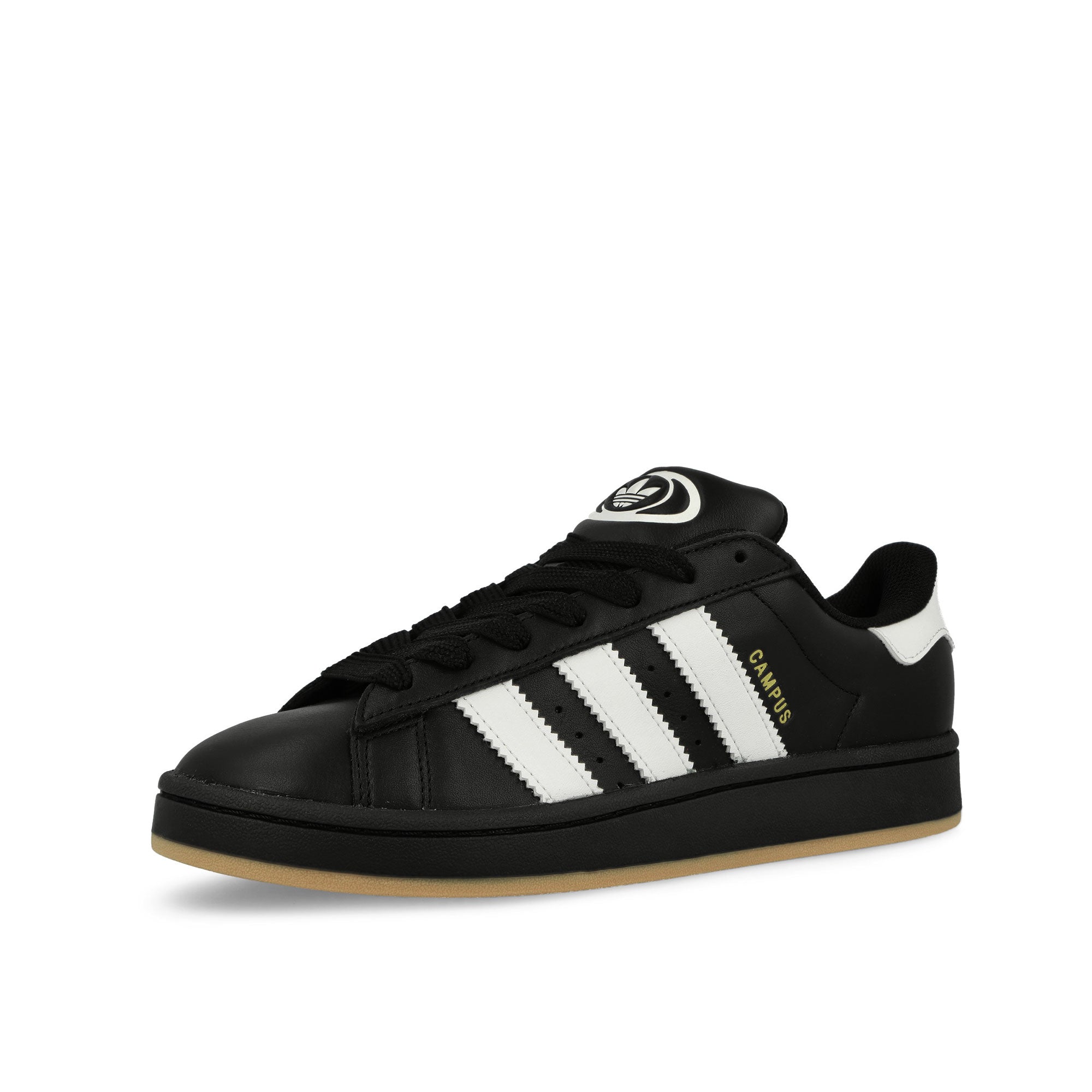 adidas Campus 00s Core Black / Footwear White / Footwear White Low Top Sneakers Close Up | Overkill