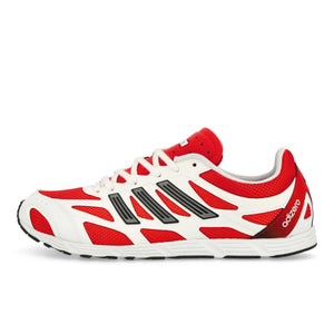 adidas Adizero PR Footwear White / Pure Ruby / Core Black Low Top Sneakers JQ0021 | Overkill
