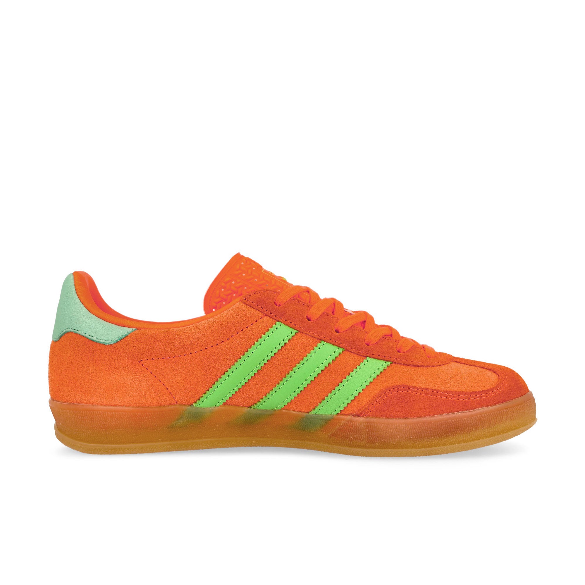 adidas Gazelle Indoor W Clear Mint / Solar Orange / Solar Green Low Top Sneakers Silhouette | Overkill