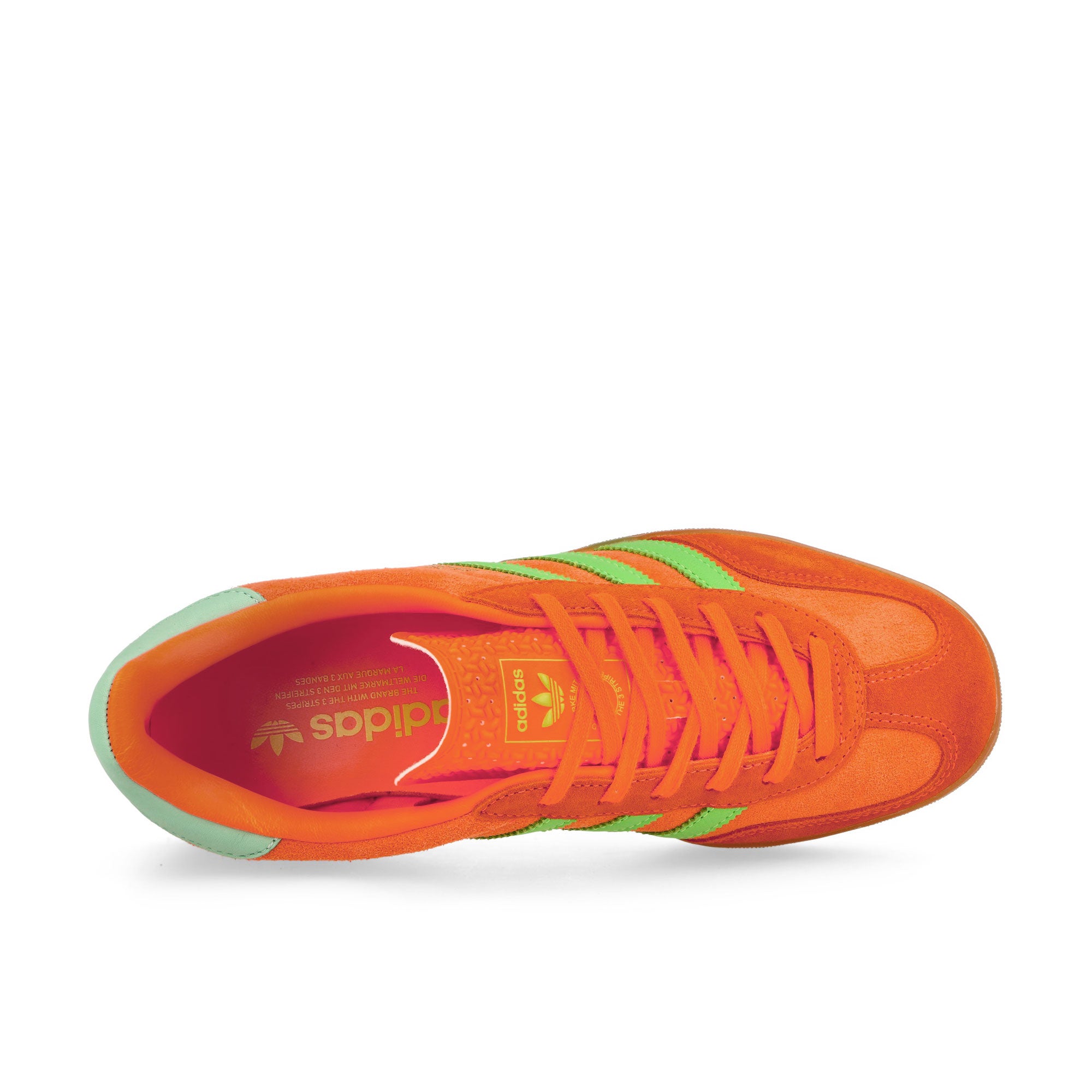 adidas Gazelle Indoor W Clear Mint / Solar Orange / Solar Green Low Top Sneakers Detailfoto | Overkill