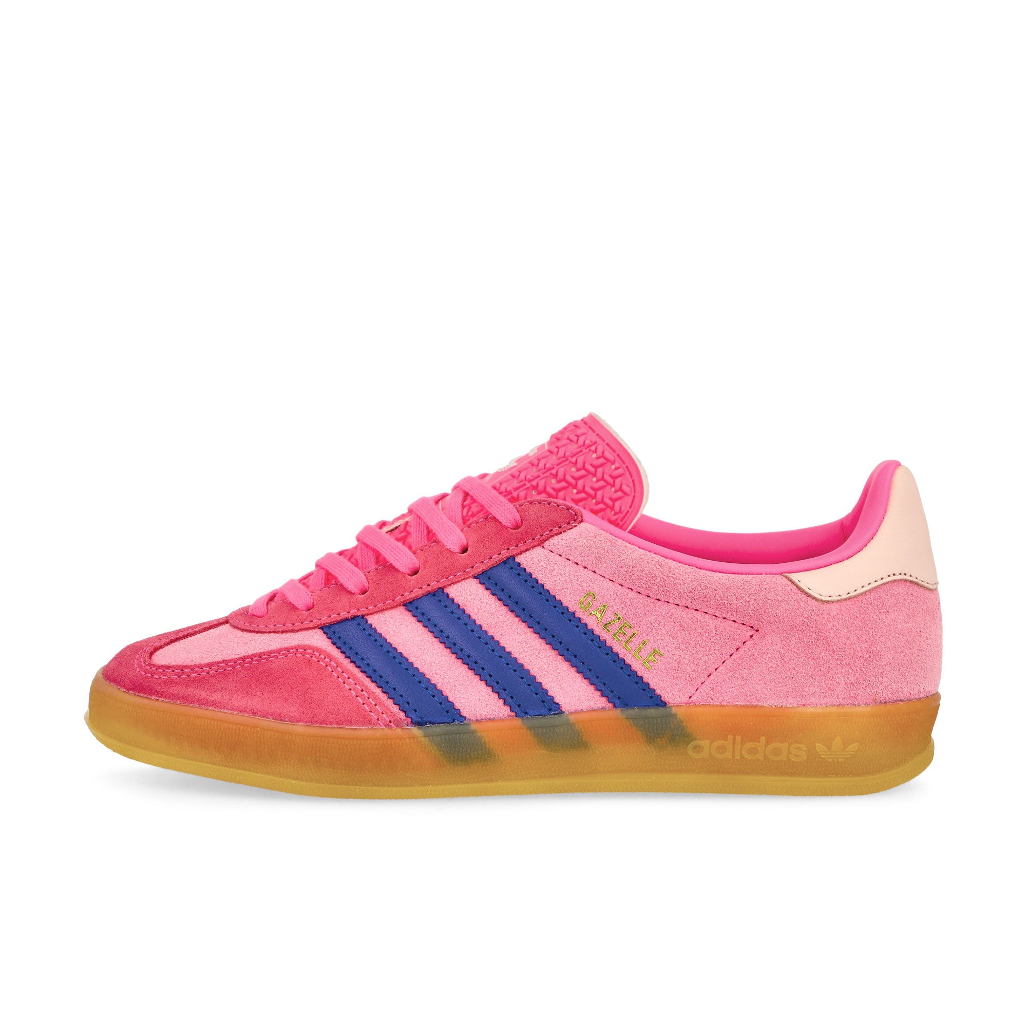 adidas Gazelle Indoor W Lucid Pink / Clear Pink / Gum 3 Low Top Sneakers JQ0194 | Overkill