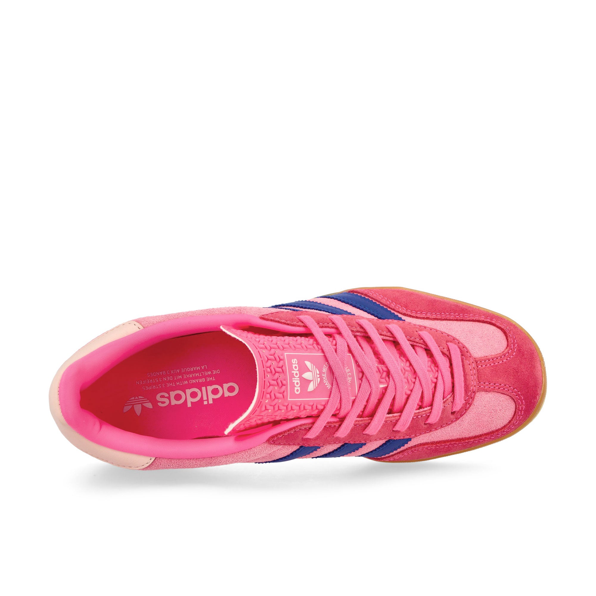 adidas Gazelle Indoor W Lucid Pink / Clear Pink / Gum 3 Low Top Sneakers Detailfoto | Overkill