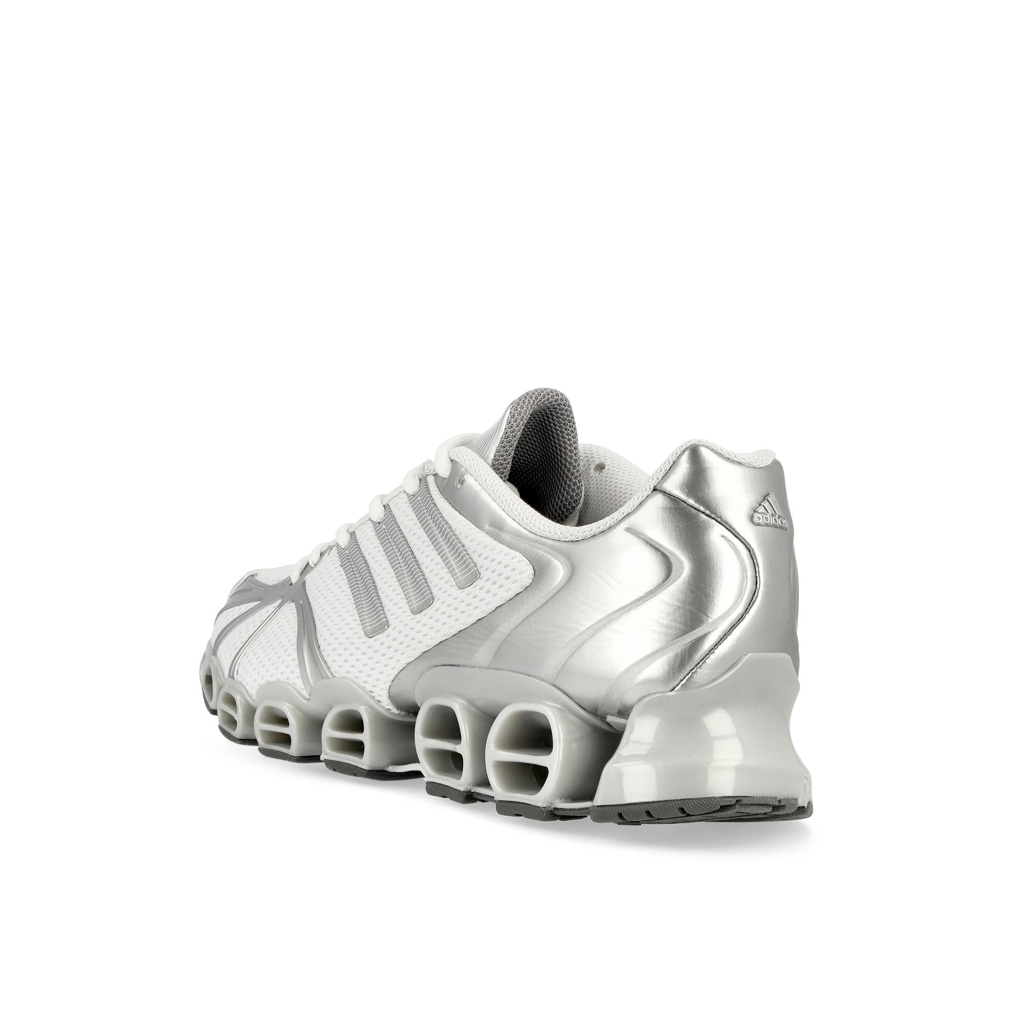 adidas Mega Ghostride W Footwear White / Silver Metallic / Matte Silver Low Top Sneaker JQ0555 Material | Overkill