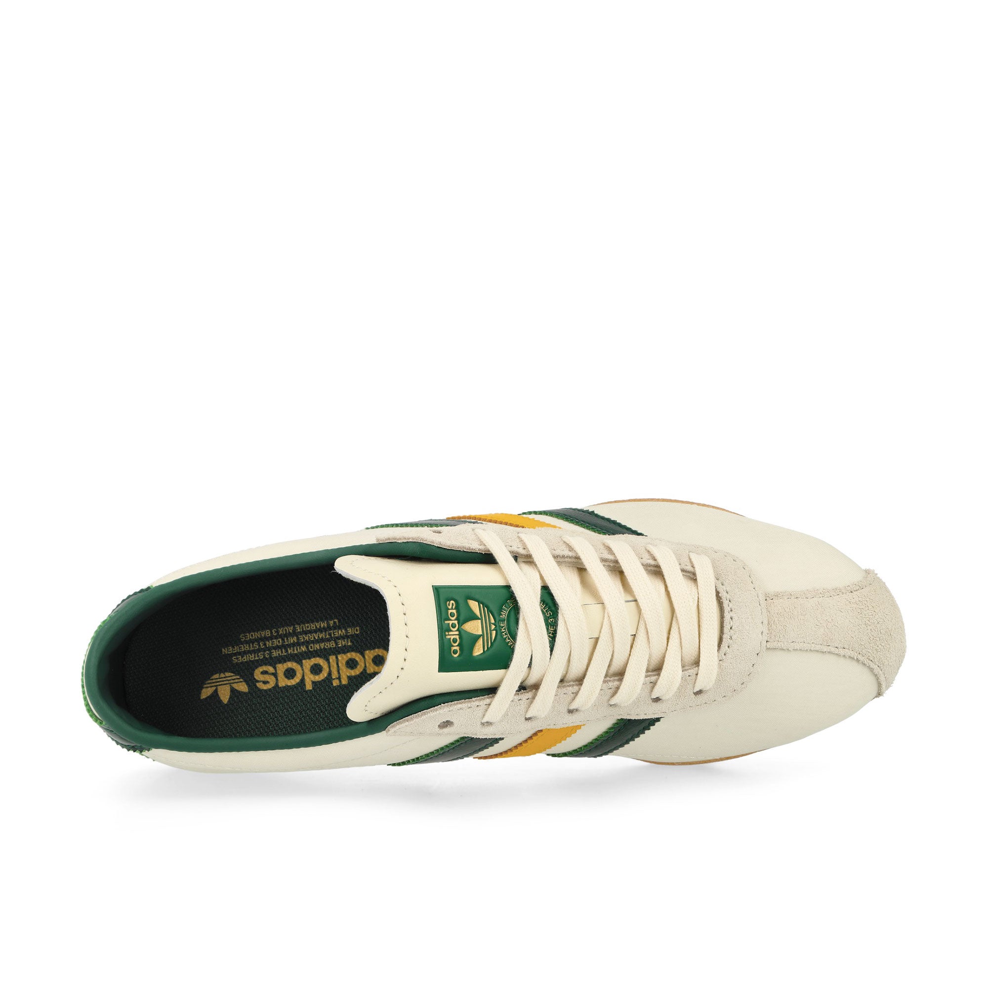 adidas Tokyo W Cream White / Collegiate Green / Gum Three Low Top Sneakers JQ0586 Detailfoto | Overkill