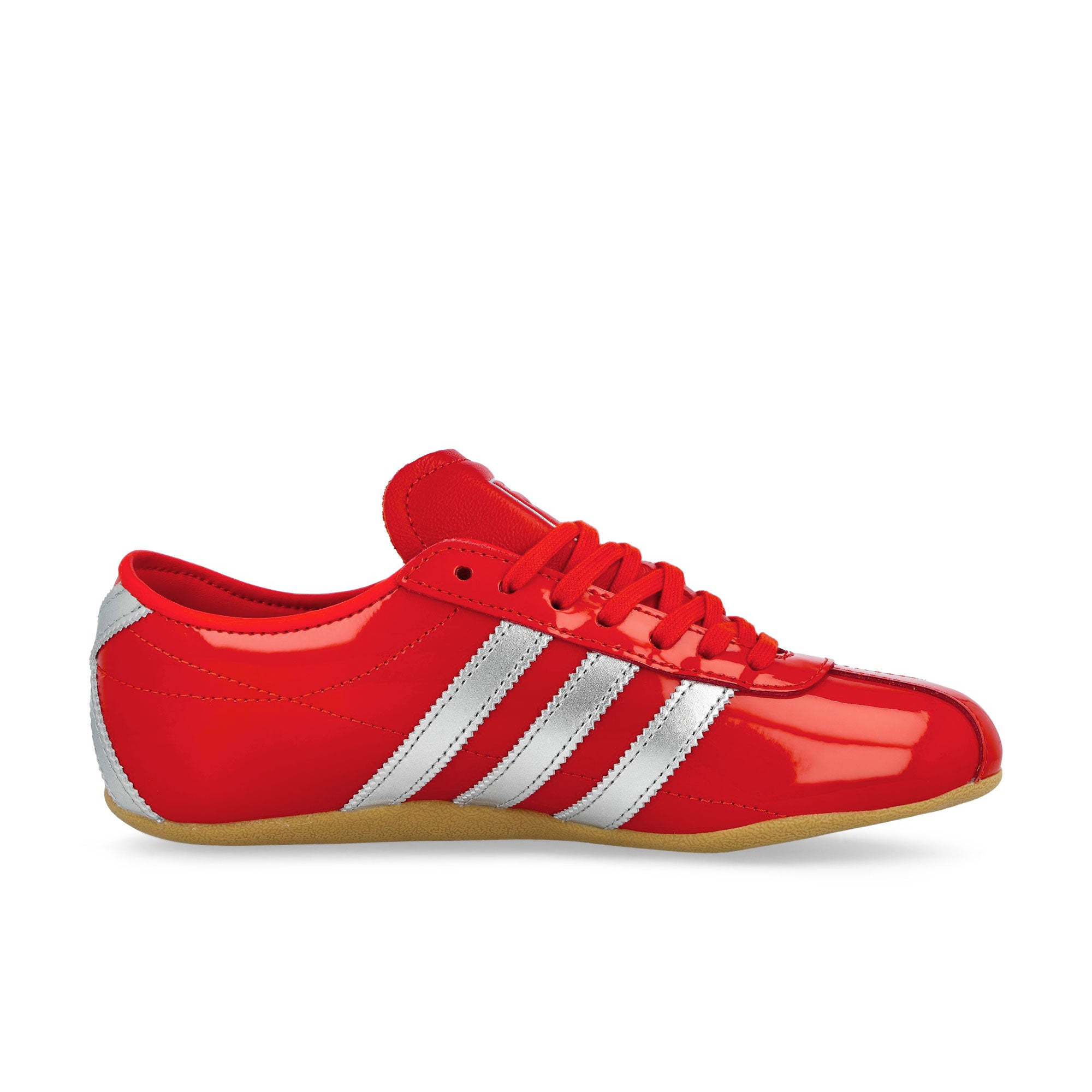adidas Tokyo W Red / Silver Metallic / Gum 3 Low Top Sneakers JQ0596 Silhouette | Overkill