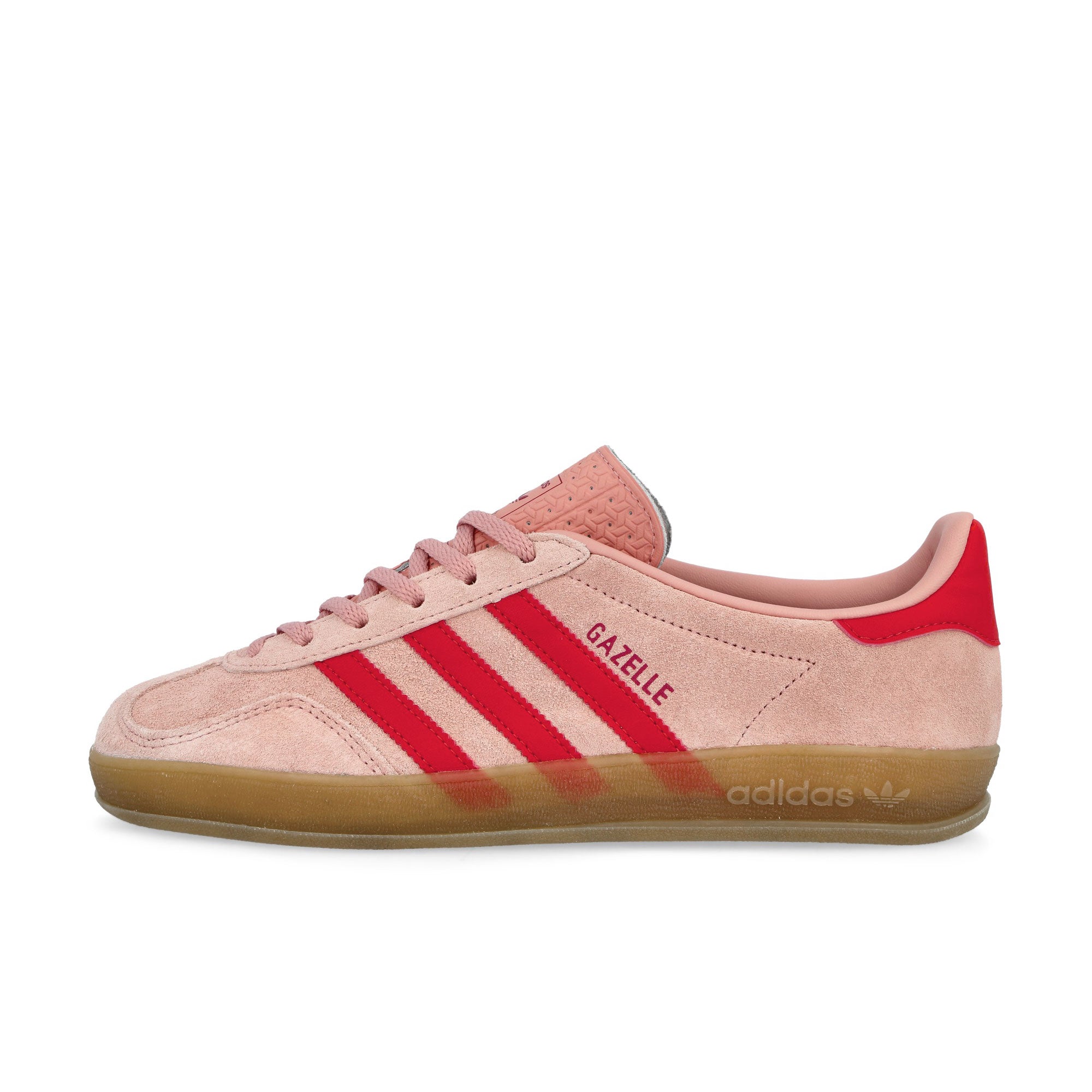 adidas Gazelle Indoor W Wonder Mauve / Red / Gum 4 Low Top Sneakers JQ1793 | Overkill