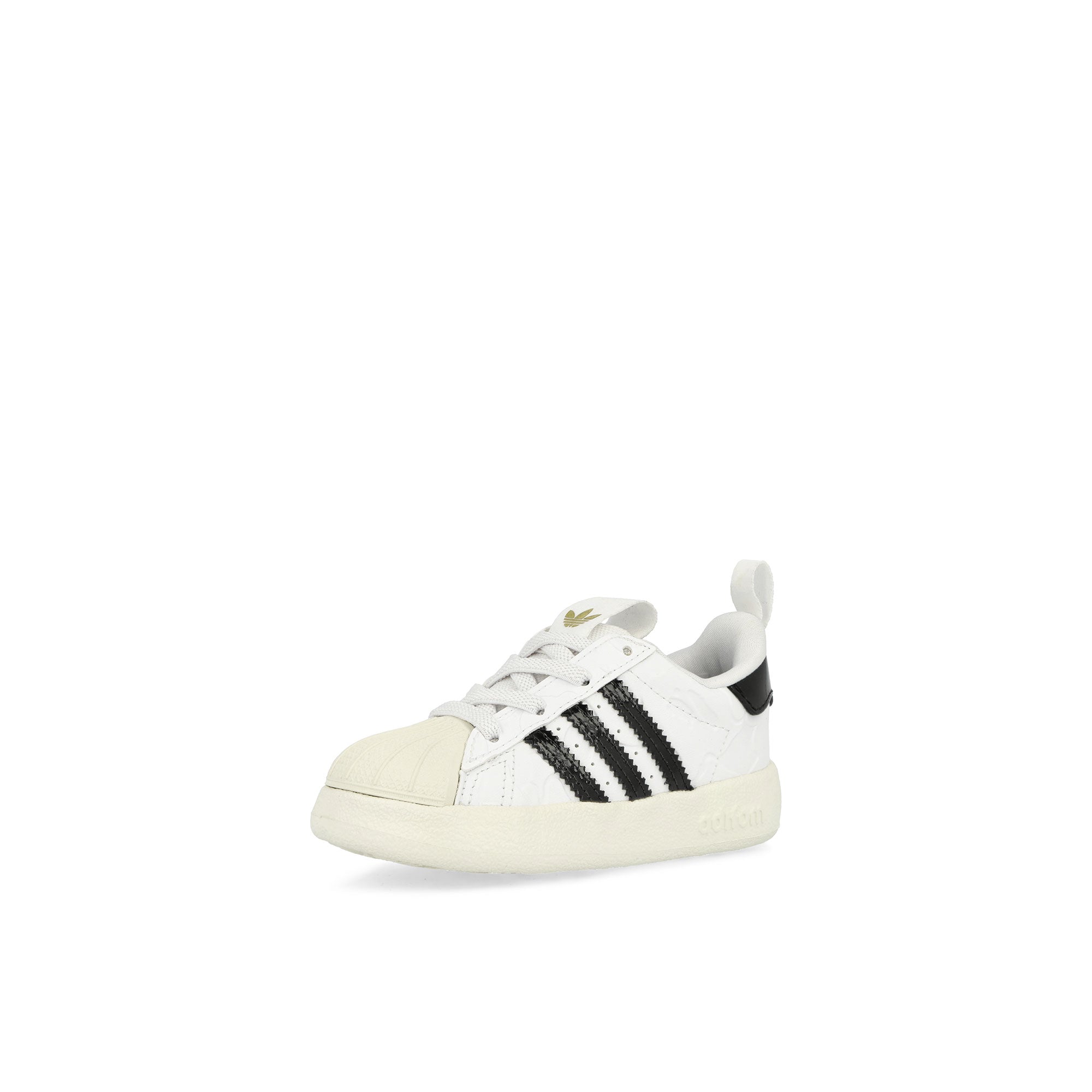adidas Adiform Superstar 360 I Footwear White / Core Black / Gold Metallic Low Top Sneakers Close Up | Overkill