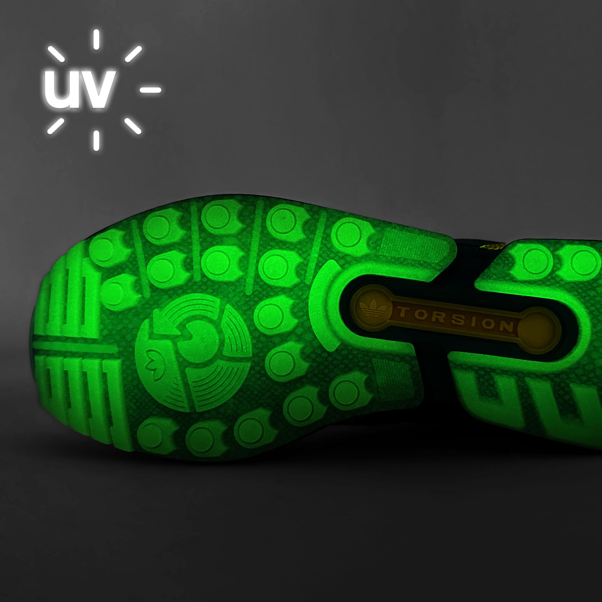 adidas ZX 8000 G-SNK Collegiate Green / Dark Blue / Sesame Low Top Sneakers Detail View 3 | Overkill