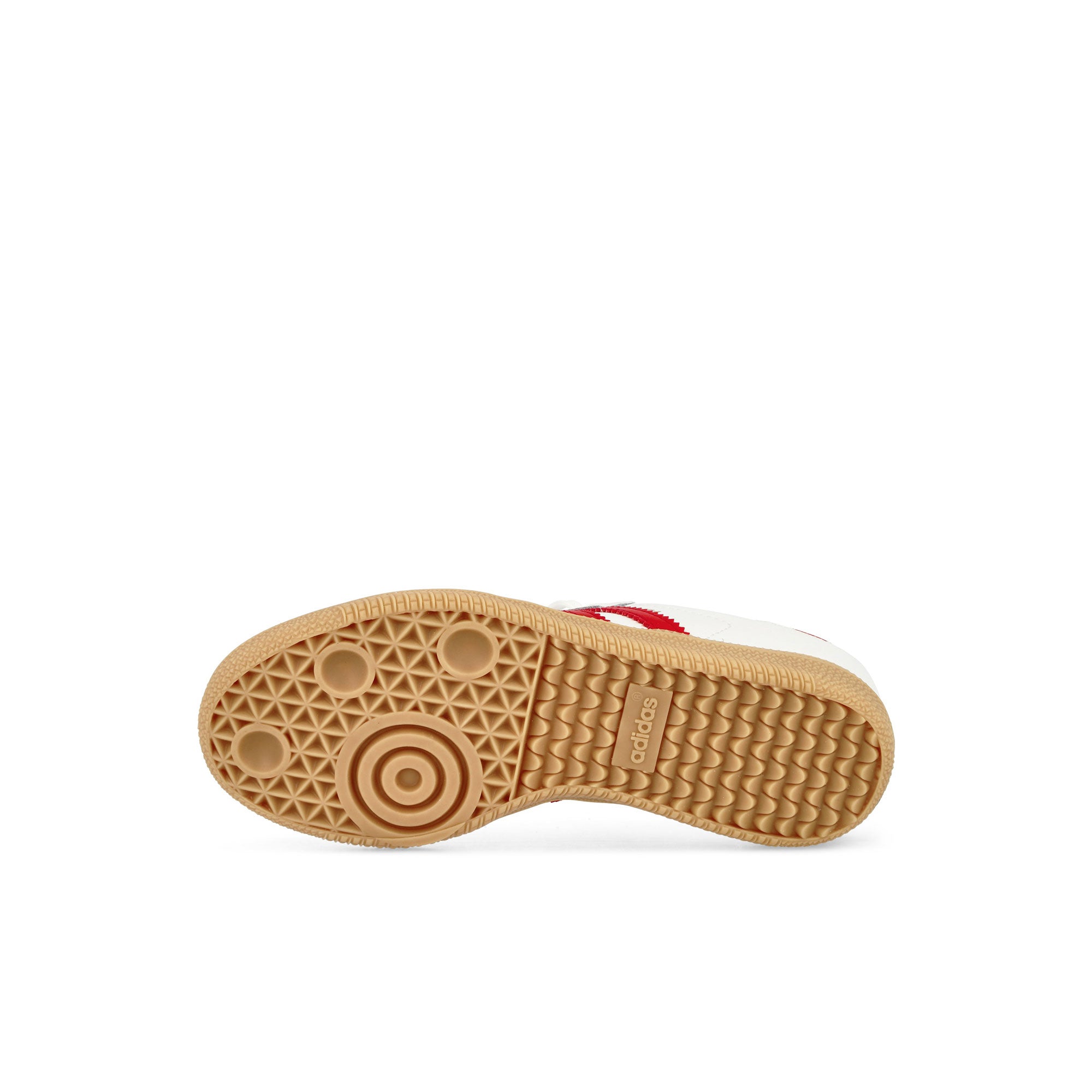 adidas Samba OG C Footwear White / Better Scarlet / Gum 3 Low Top Sneakers Detail View 1 | Overkill