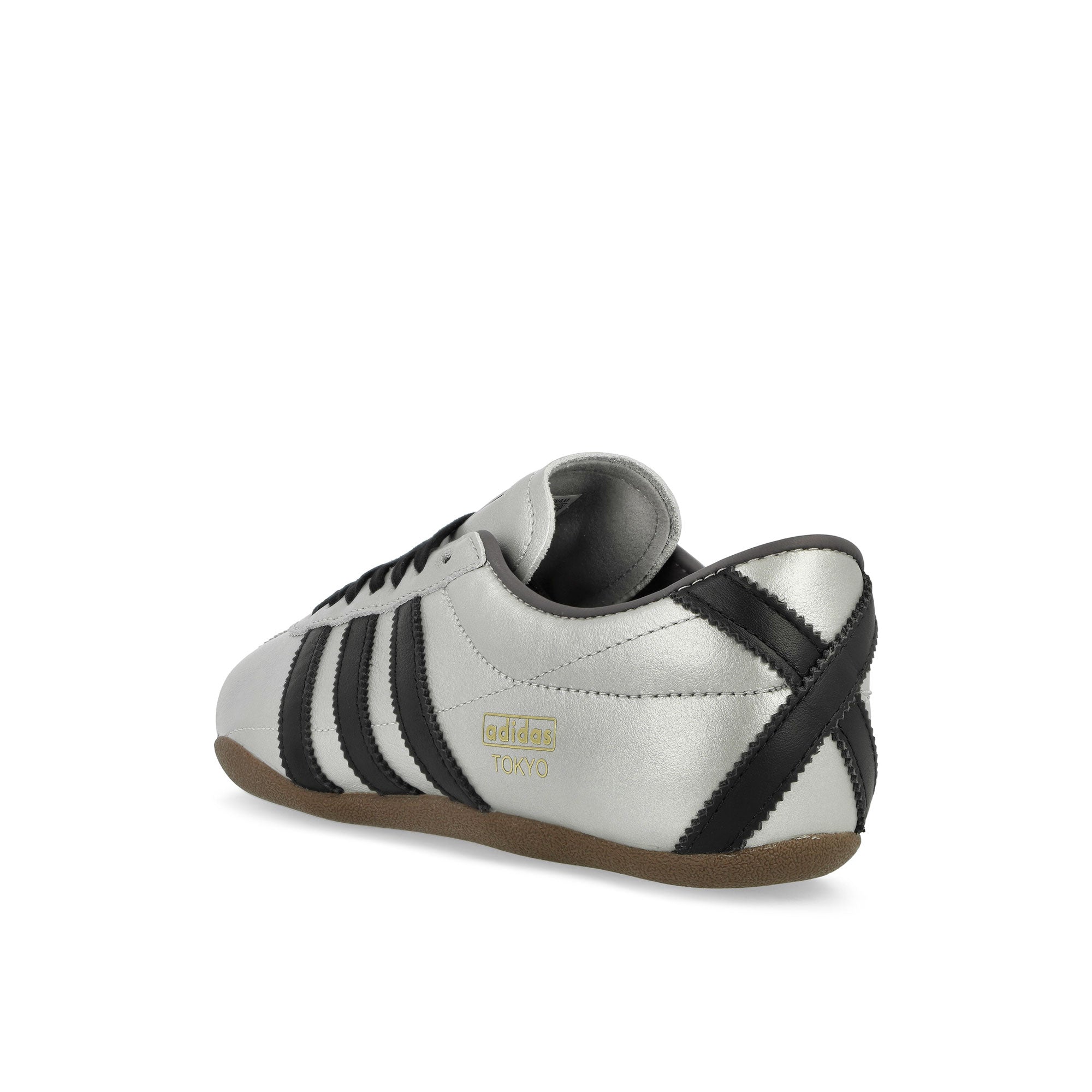 adidas Tokyo Decon W Silver Metallic / Core Black / Gum 5 Low Top Sneakers Material | Overkill