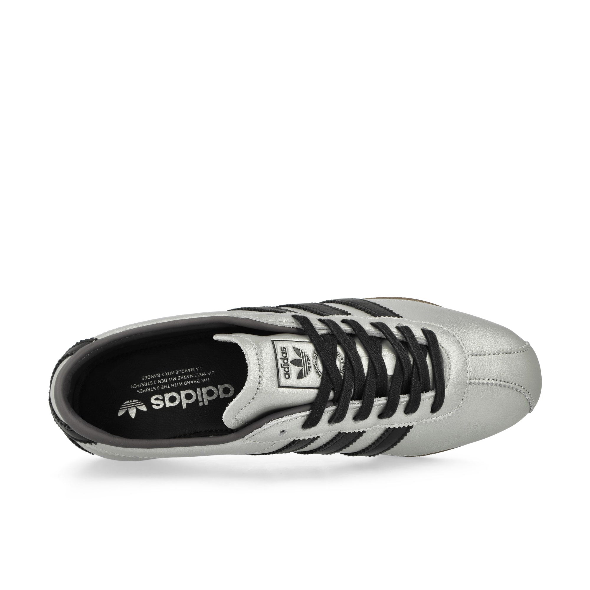 adidas Tokyo Decon W Silver Metallic / Core Black / Gum 5 Low Top Sneakers Detailfoto | Overkill