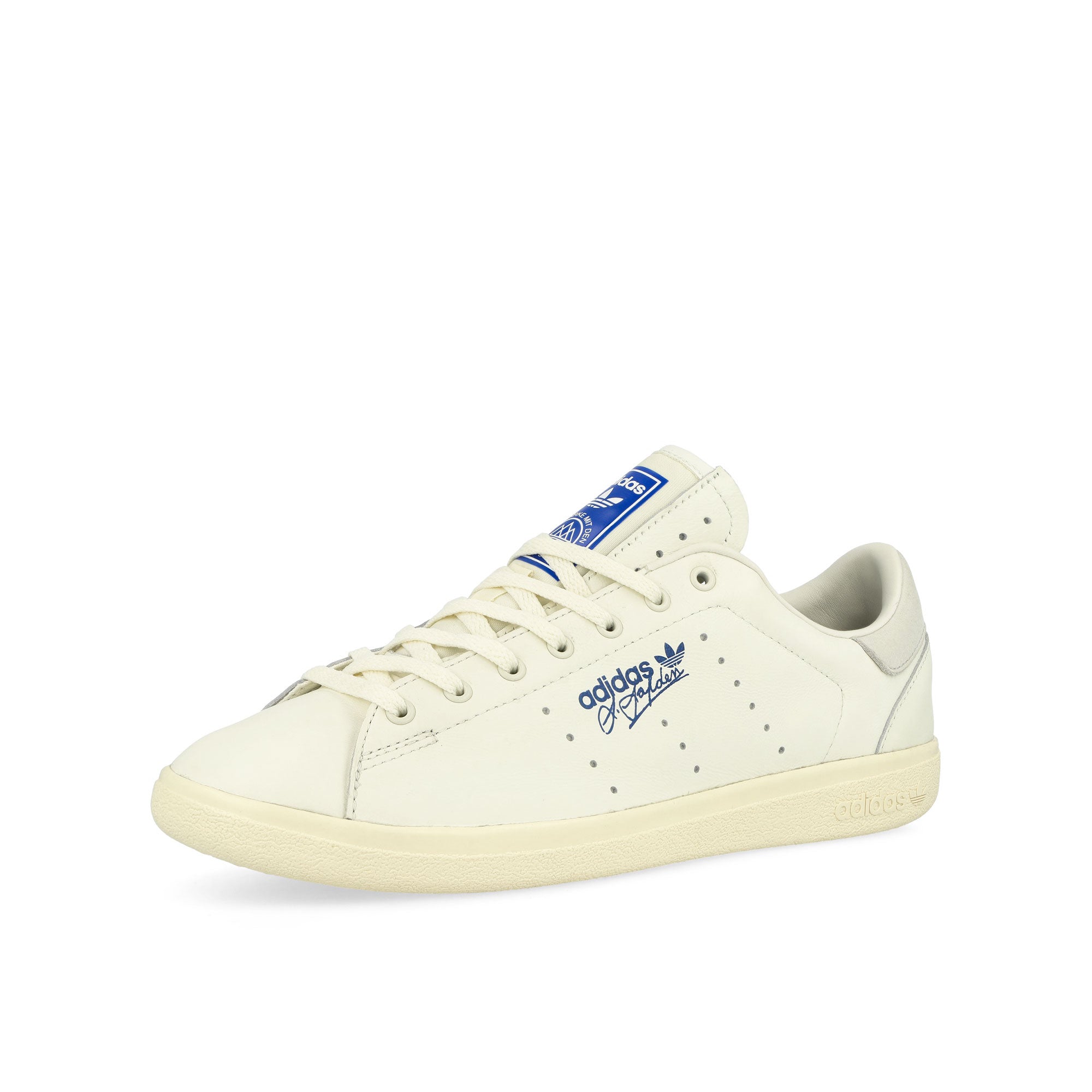 adidas A. Aspden SPZL Core White / Core White / Off White Low Top Sneakers Close Up | Overkill