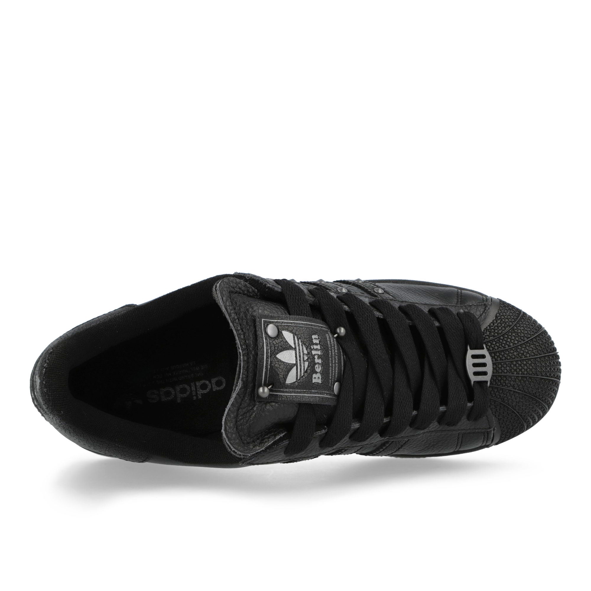 adidas Superstar ll Core Black / Carbon / Iron Metallic Low Top Sneakers JQ3225 Detailfoto | Overkill
