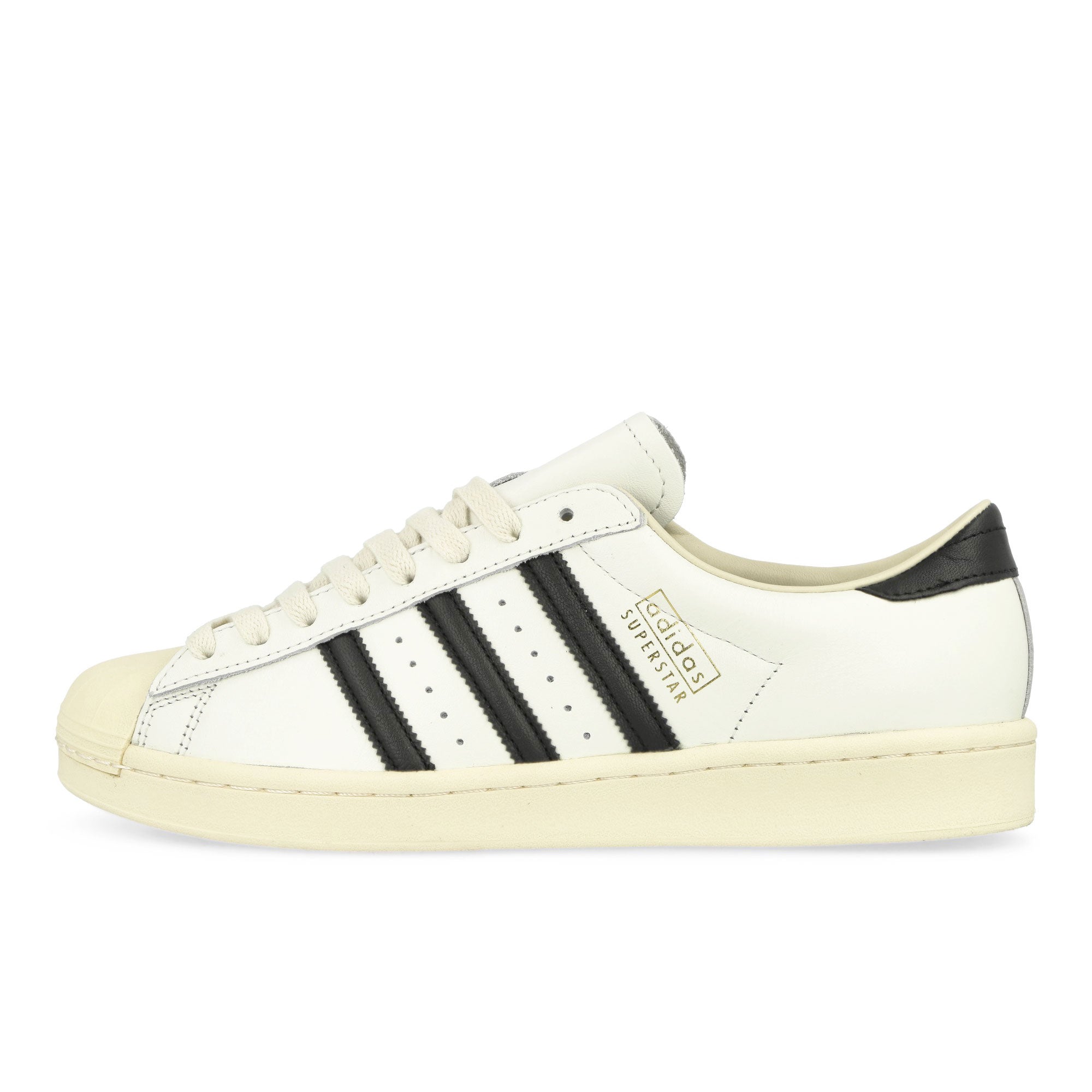 adidas Superstar Vintage Core White / Core Black / Cream White Low Top Sneakers JQ3254 | Overkill