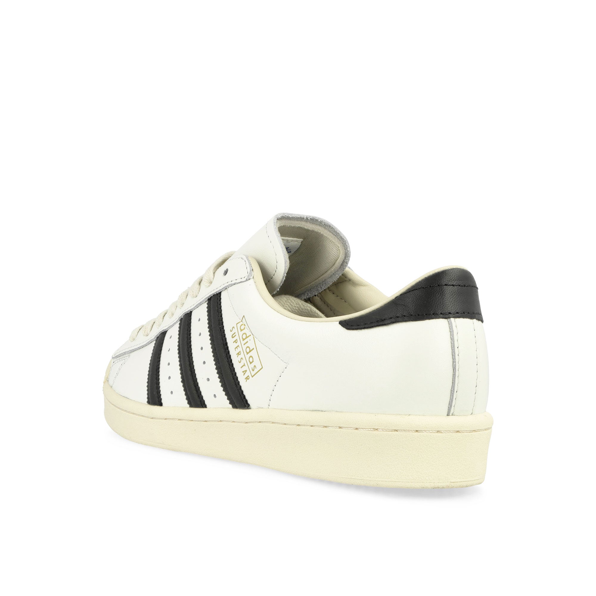 adidas Superstar Vintage Core White / Core Black / Cream White Low Top Sneakers Material | Overkill