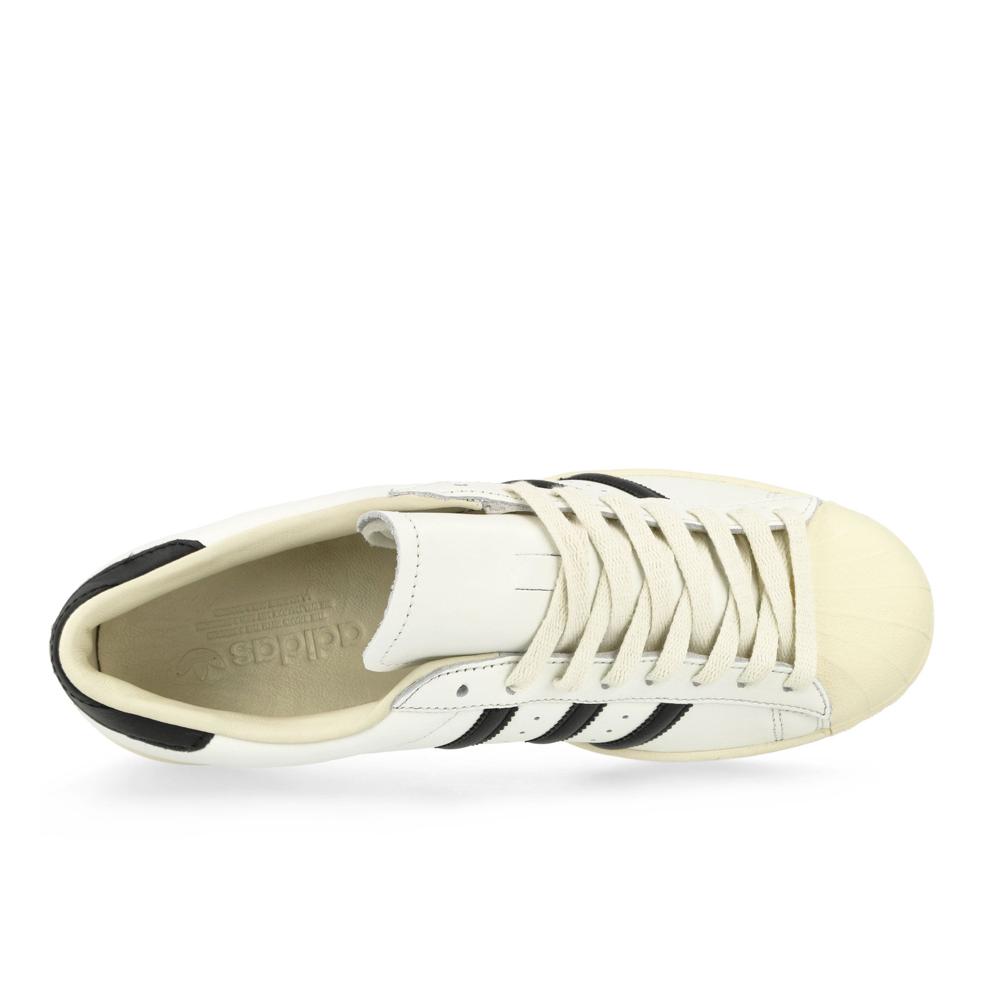 adidas Superstar Vintage Core White / Core Black / Cream White Low Top Sneakers Detailfoto | Overkill