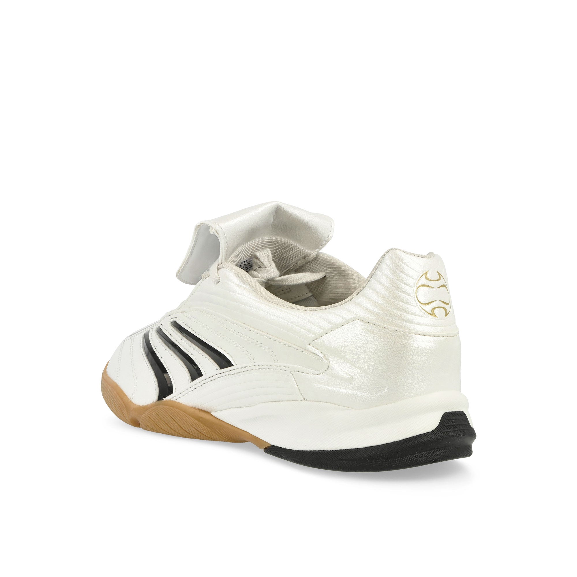 adidas Predator Sala Zero Metallic / Core Black / Gum 3 Low Top Sneakers JQ3915 Material | Overkill