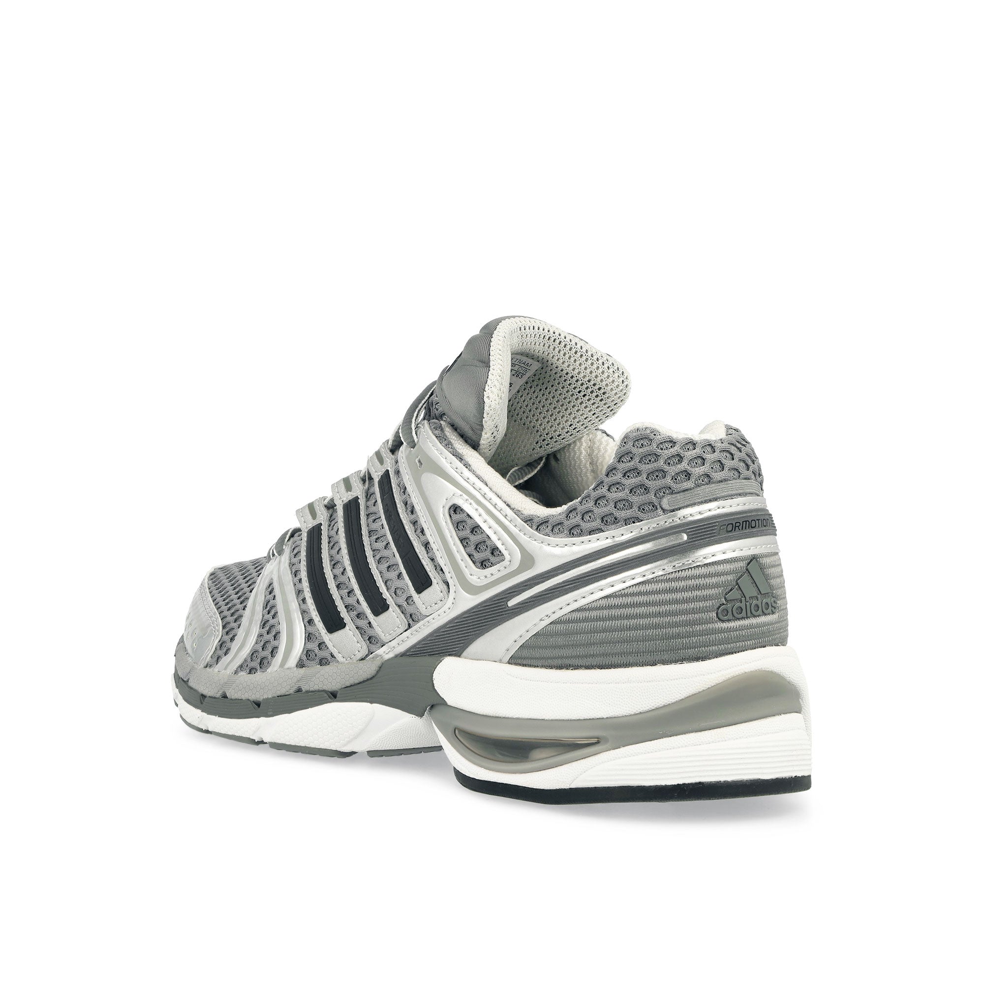 adidas Adistar Control 5 Grey Three / Core Black / Silver Metallic Low Top Sneakers JQ4165 Material | Overkill