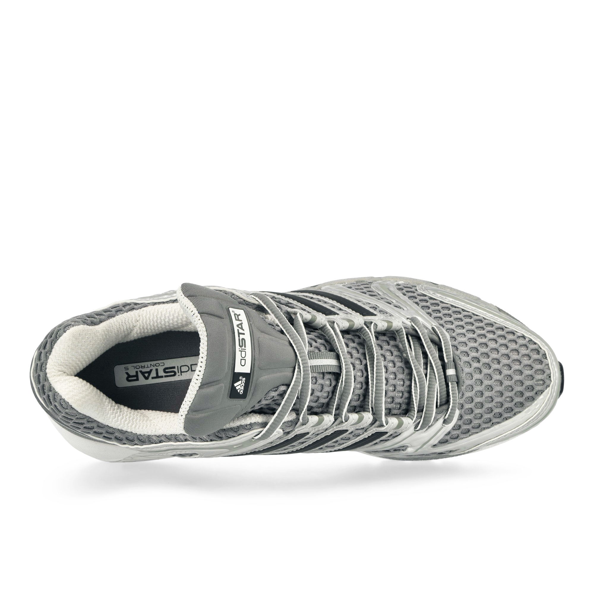 adidas Adistar Control 5 Grey Three / Core Black / Silver Metallic Low Top Sneakers JQ4165 Detailfoto | Overkill