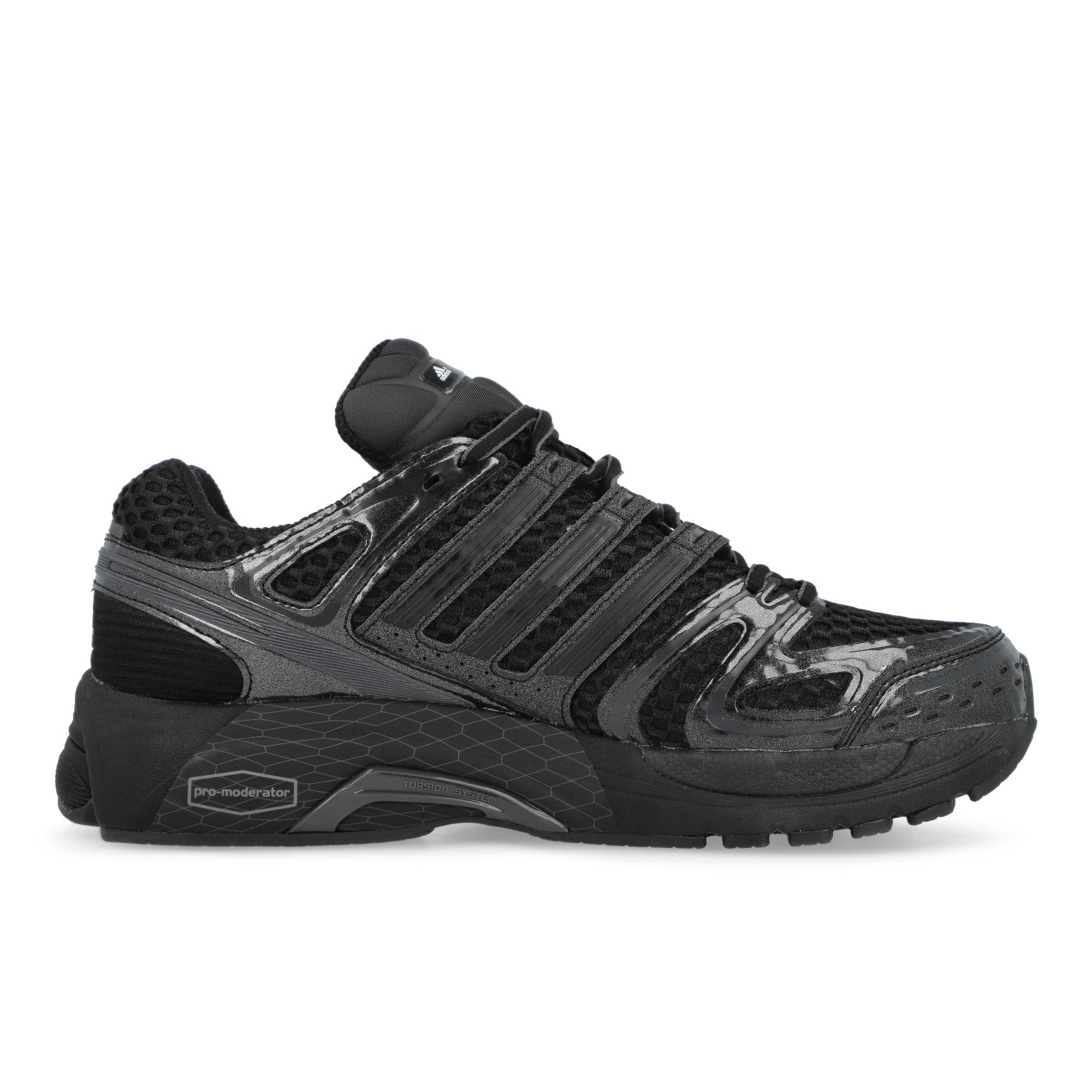 adidas Adistar Control 5 Core Black / Carbon / Grey Five Low Top Sneakers JQ4166 Silhouette | Overkill