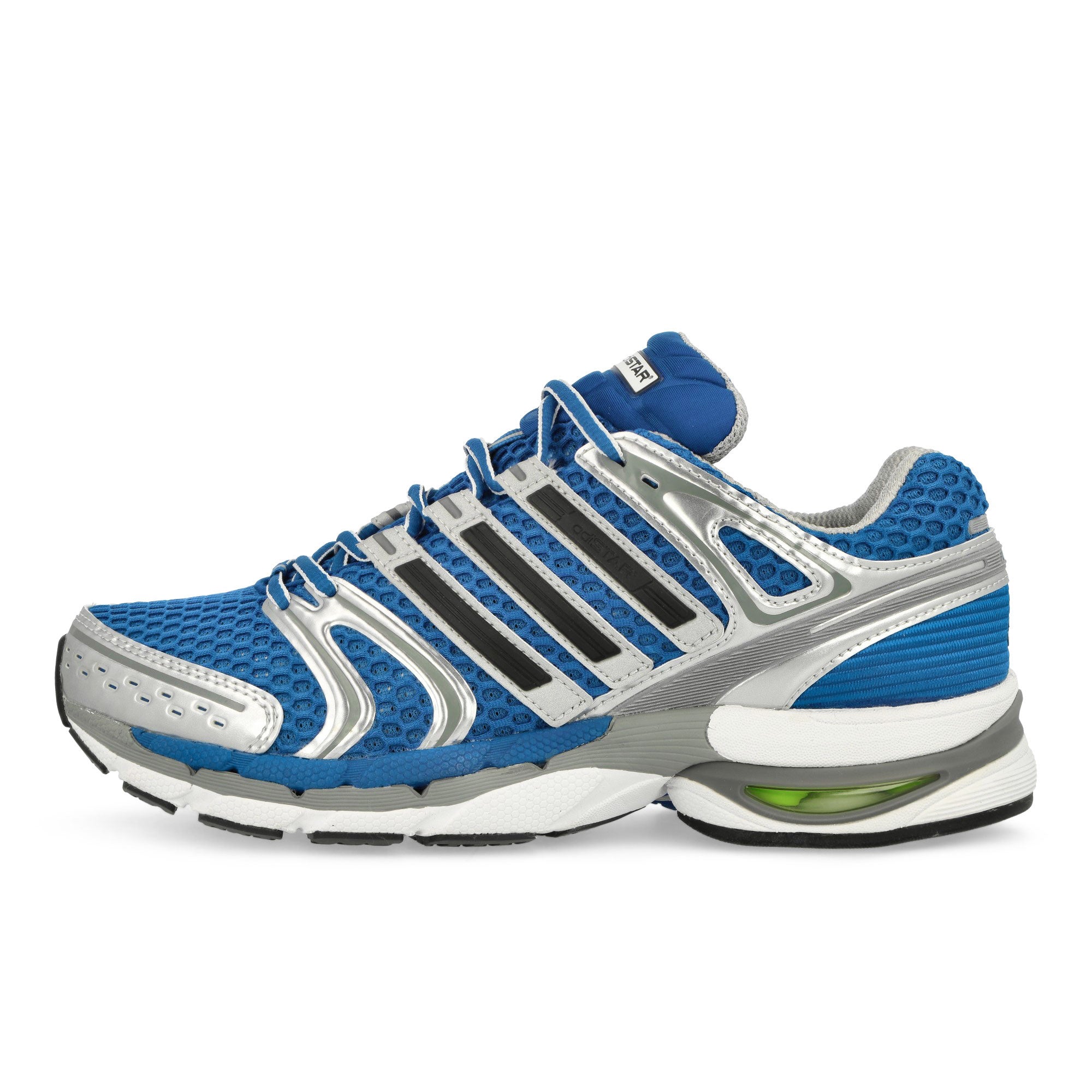 adidas Adistar Control 5 Team Royal Blue / Silver Metallic / Footwear White Low Top Sneakers JQ4167 | Overkill