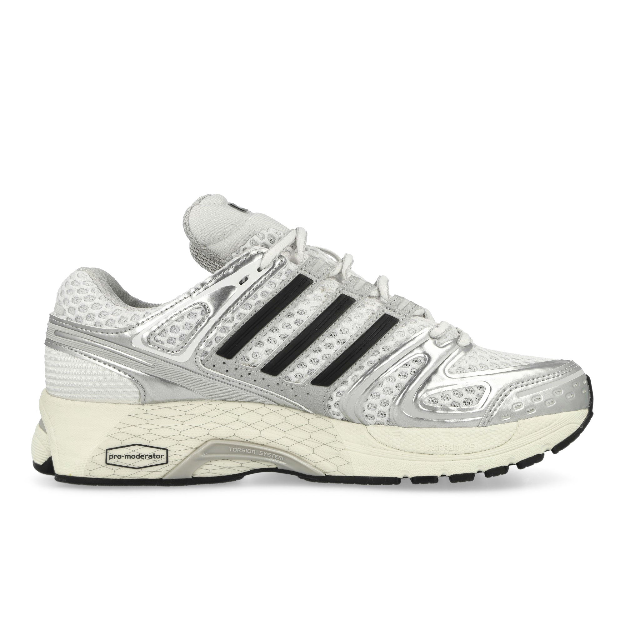 adidas Adistar Control 5 Silver Metallic / Grey One / Core Black Low Top Sneakers Silhouette | Overkill