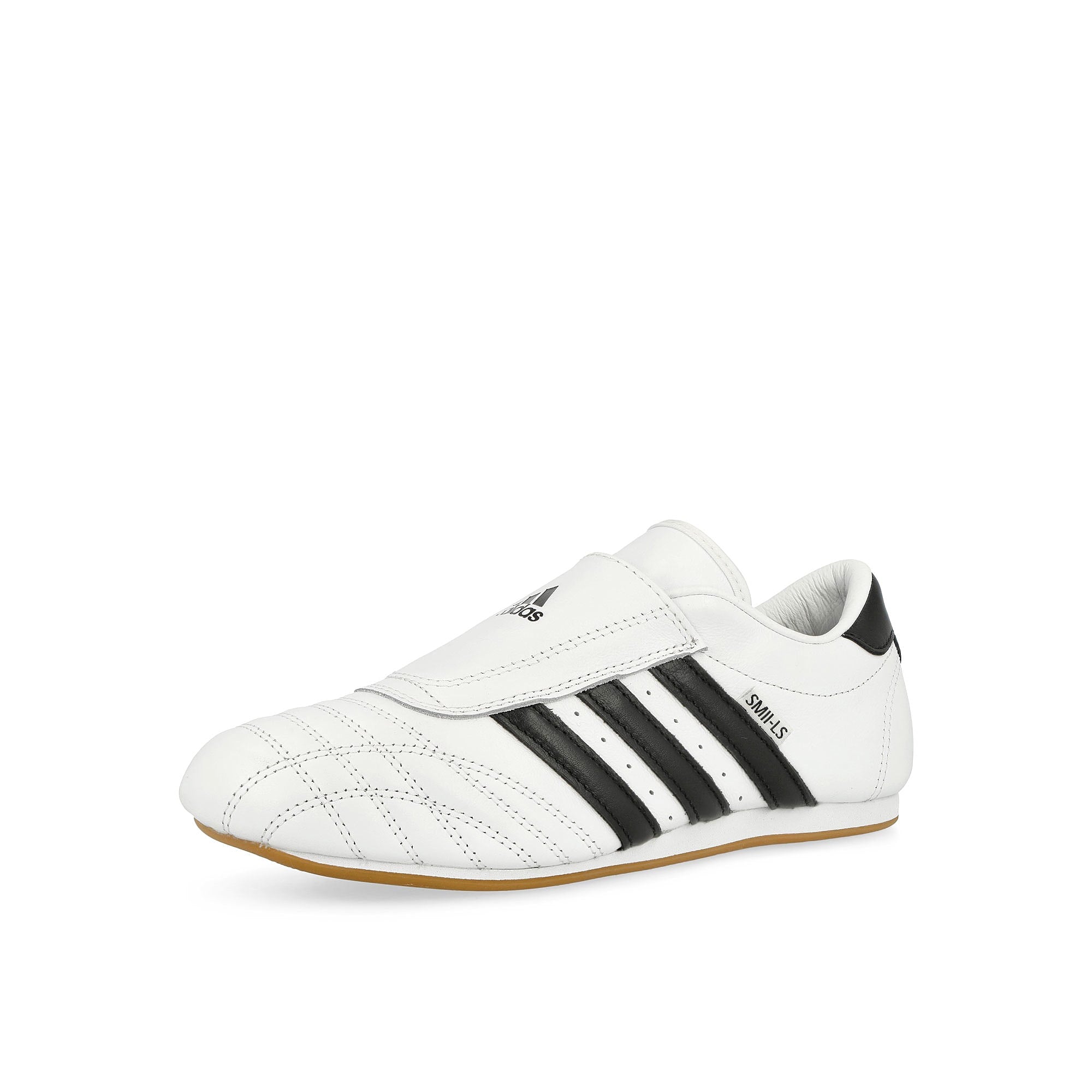 adidas Taekwondo W Footwear White / Core Black / Gum3 Low Top Sneakers Close Up | Overkill