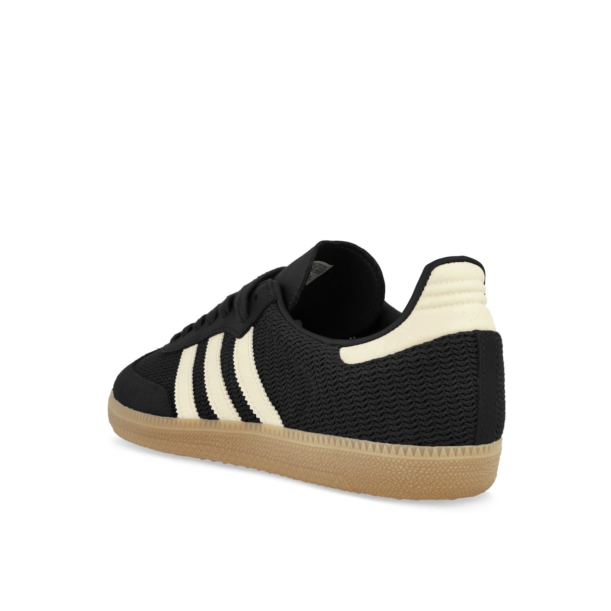 adidas Samba OG Core Black / Cream White / Magic Beige Low Top Sneakers Material | Overkill