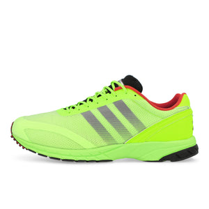 adidas Adizero Adios OG Lucid Lemon / Core Black / Bright Red Low Top Sneakers JQ5783 | Overkill