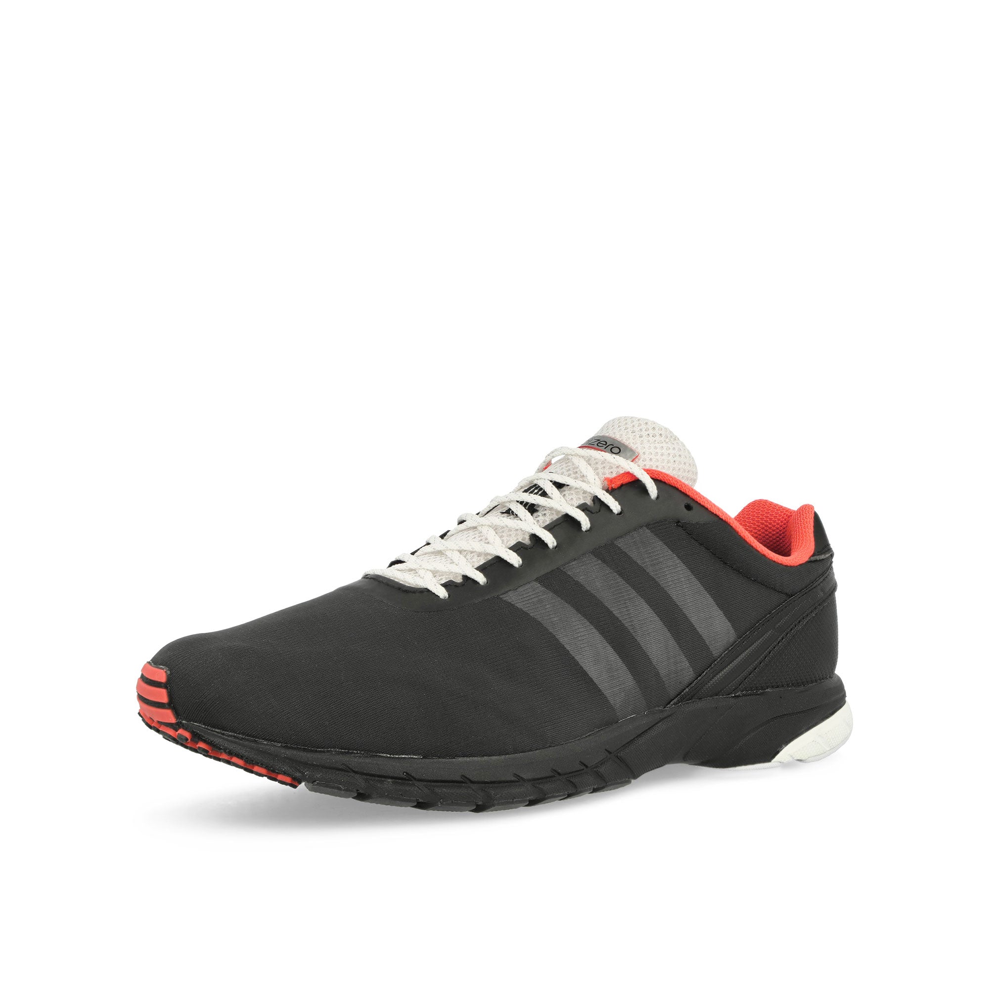 adidas Adizero Adios OG Core Black / Footwear White / Bright Red Low Top Sneakers JQ5784 Close-up | Overkill