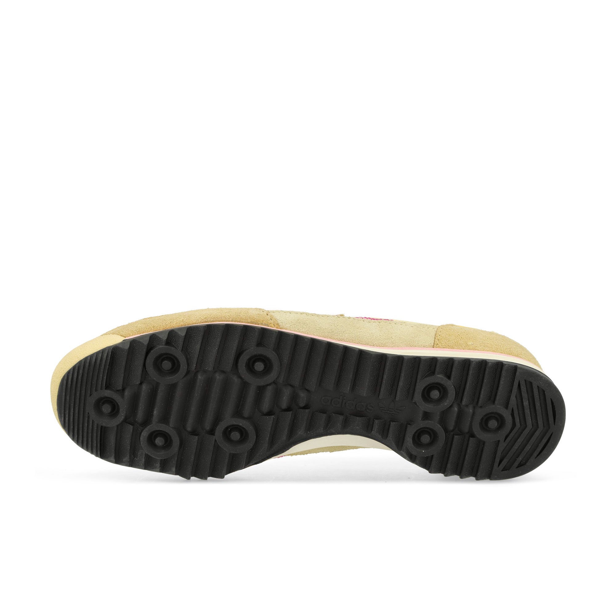 adidas SL 72 OG W Almost Yellow / Core Black / Shock Pink Low Top Sneakers Detail View 1 | Overkill