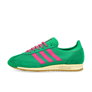 adidas SL 72 OG W Semi Court Green / Court Green / Semi Lucid Fuchsia Low Top Sneakers JQ6417 | Overkill