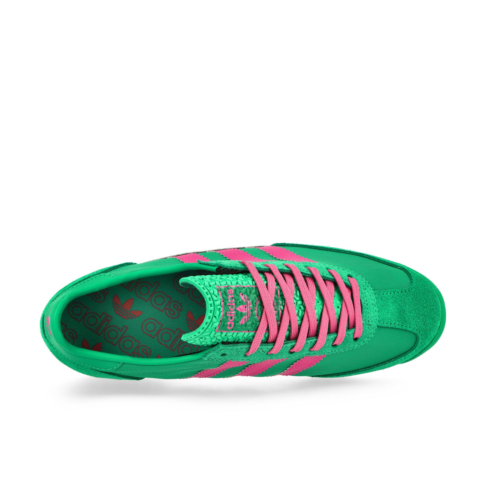 adidas SL 72 OG W Semi Court Green / Court Green / Semi Lucid Fuchsia Low Top Sneakers JQ6417 Detailfoto | Overkill