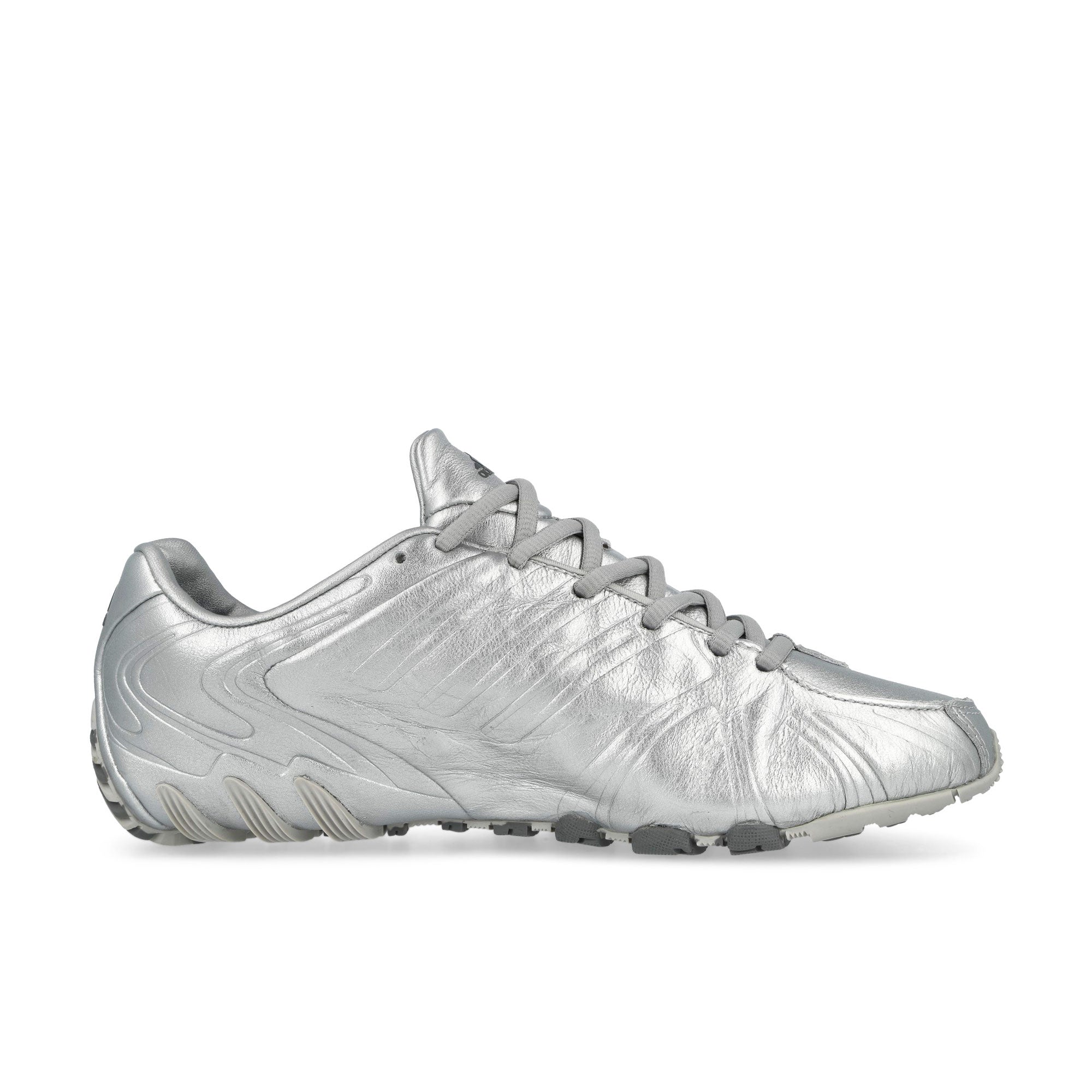 adidas Ghost Sprint W Silver Metallic / Matte Silver / Grey One Low Top Sneakers JQ6439 Silhouette | Overkill