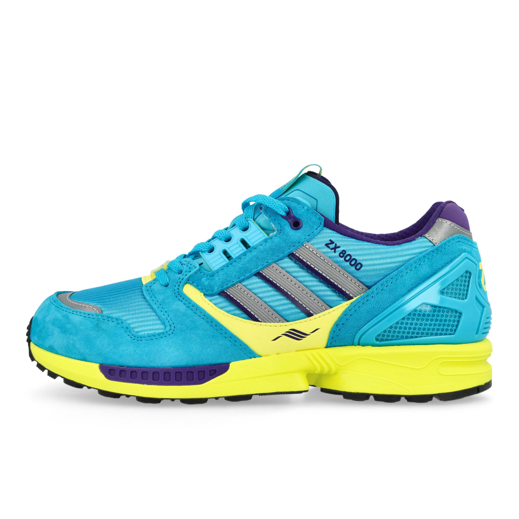adidas ZX 8000 JC & MT Consortium Blue Glow / Blue Glow / Unity Purple Low Top Sneakers JQ6739 | Overkill