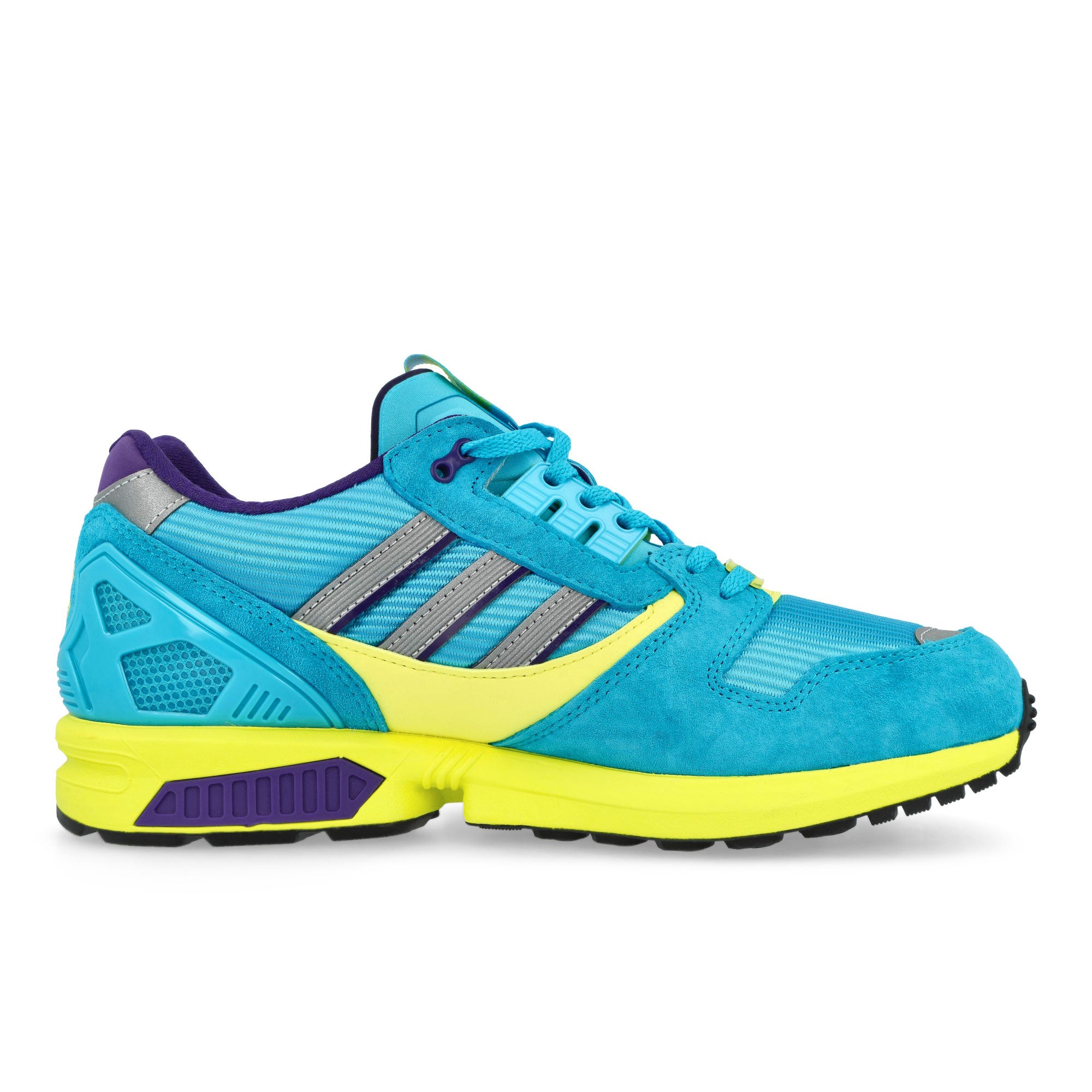 aadidas ZX 8000 JC & MT Consortium Blue Glow / Blue Glow / Unity Purple Low Top Sneakers JQ6739 Silhouette | Overkill