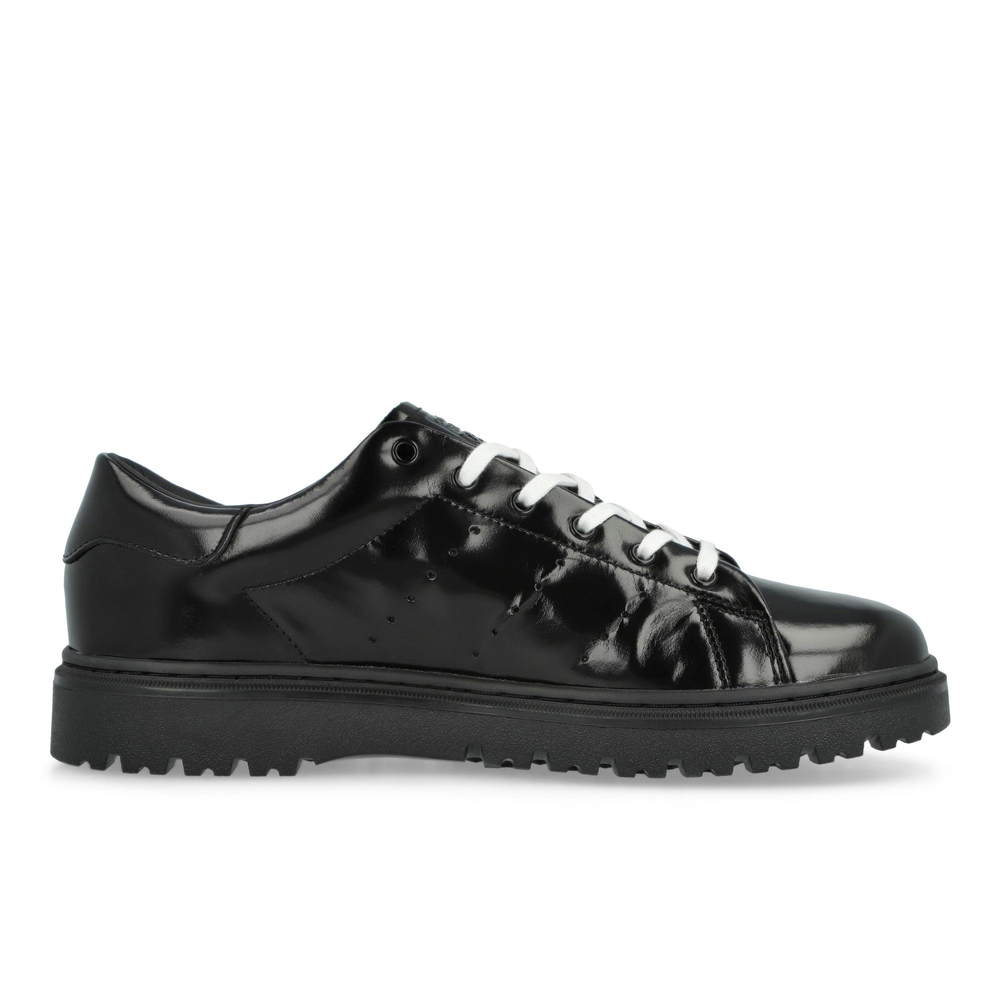 adidas Stan Smith Freizeit Core Black / Core Black / Footwear White Low Top Sneakers JQ6779 Silhouette | Overkill