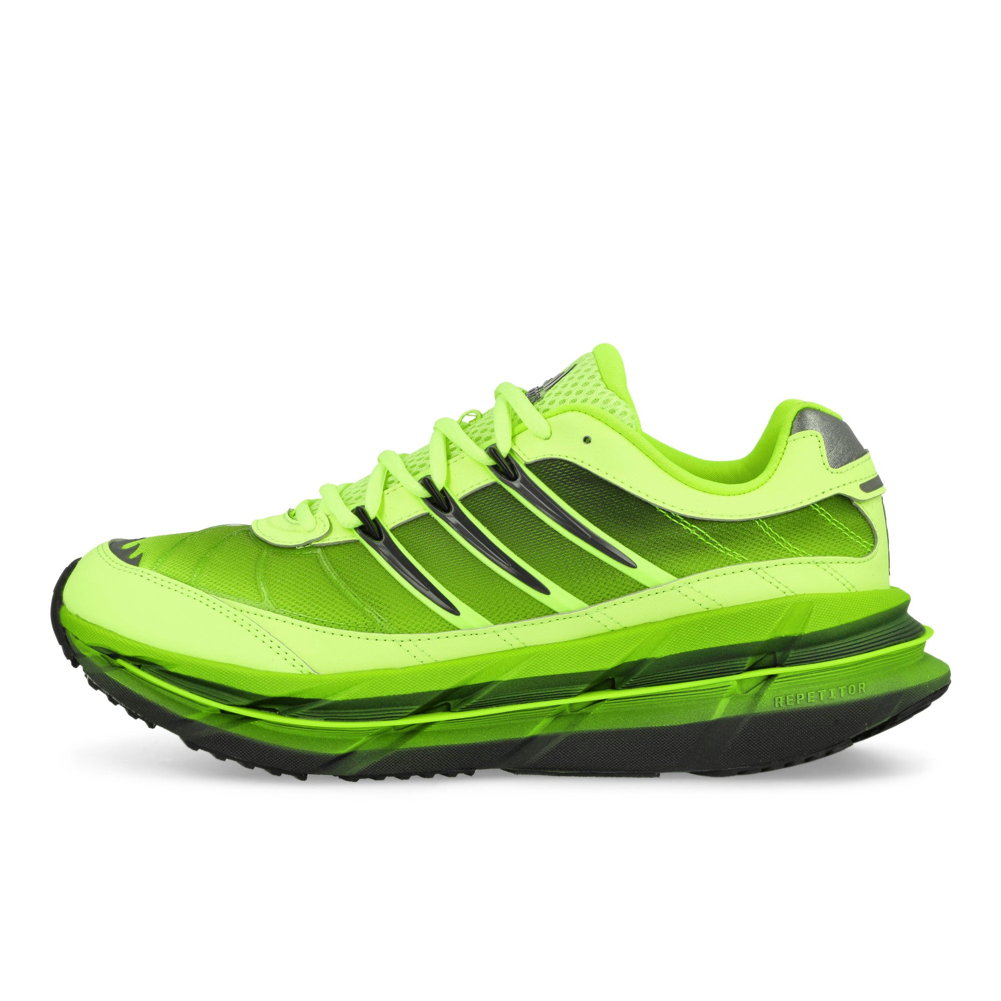 adidas Adistar Hrmy Hi-Res Yellow / Iron Metallic / Core Black Low Top Sneakers JQ6787 | Overkill