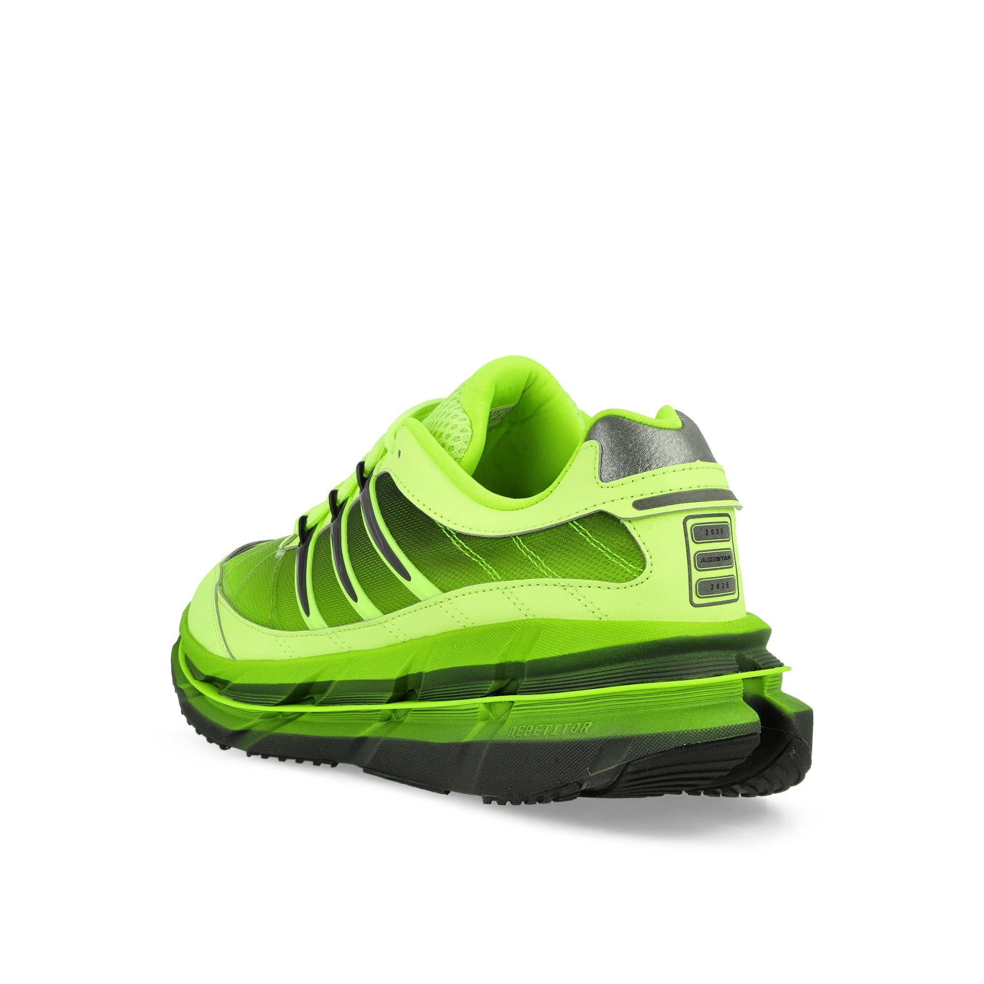 adidas Adistar Hrmy Hi-Res Yellow / Iron Metallic / Core Black Low Top Sneakers Material | Overkill